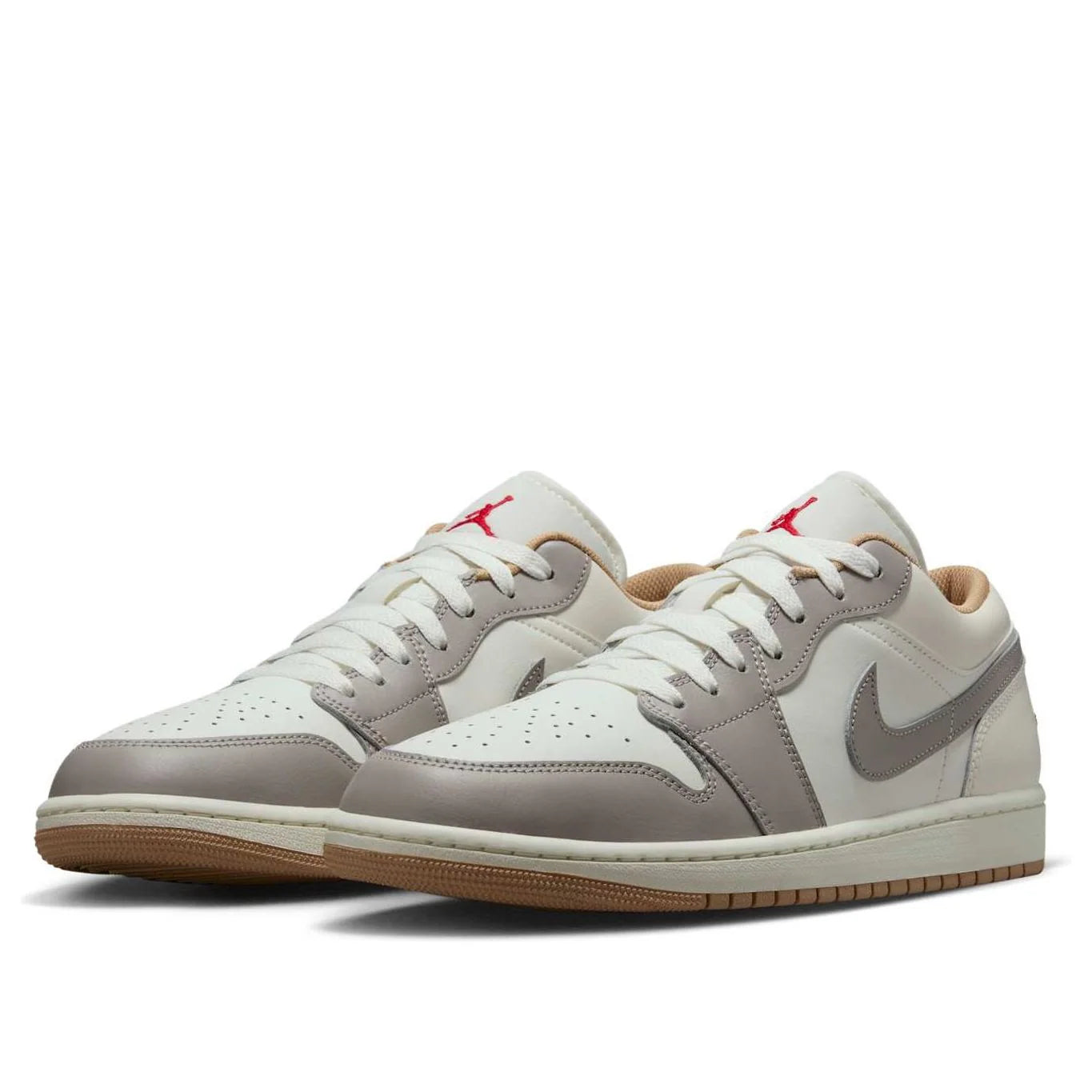 Air Jordan 1 Low Sail College Grey Rattan