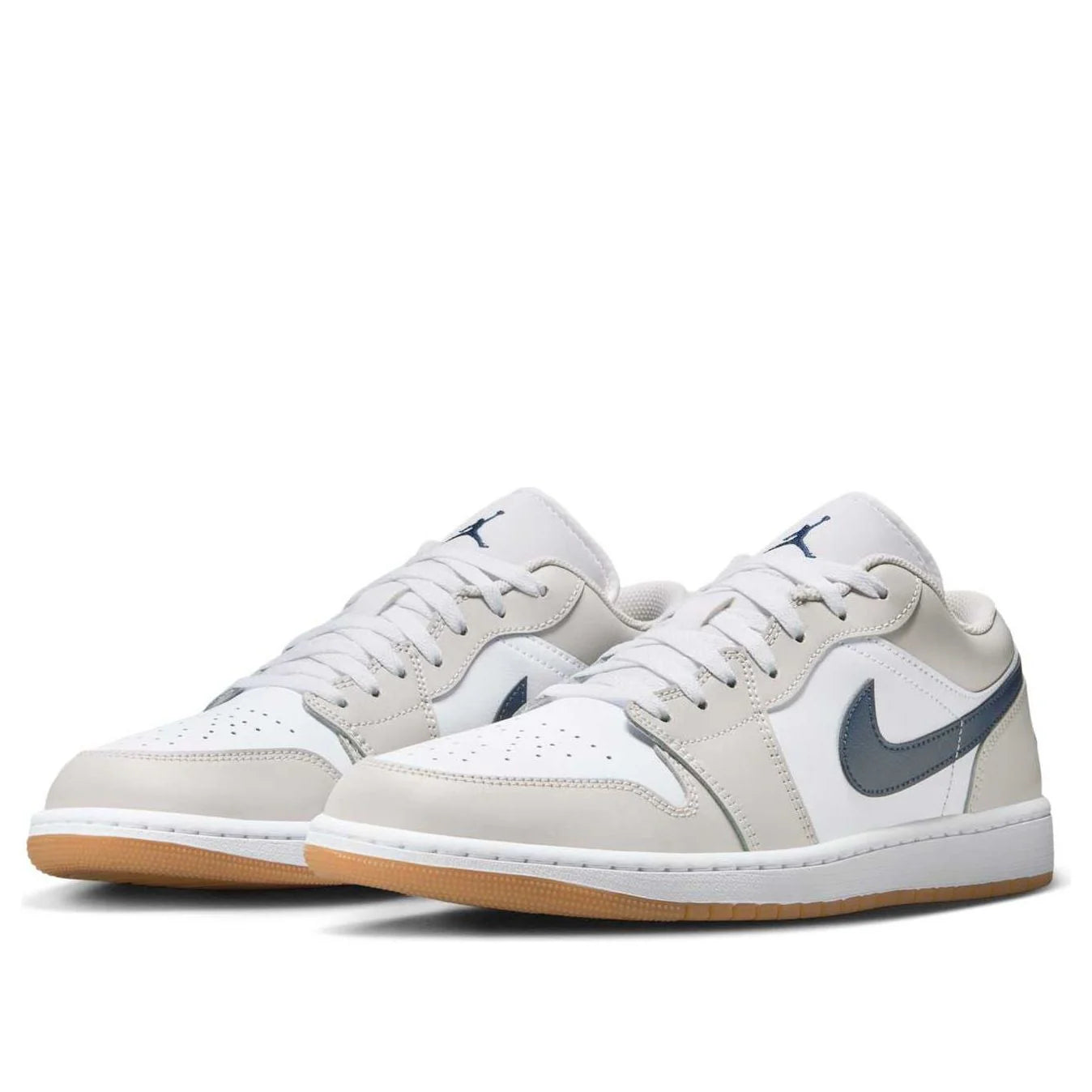 Air Jordan 1 Low Midnight Navy Neutral Grey