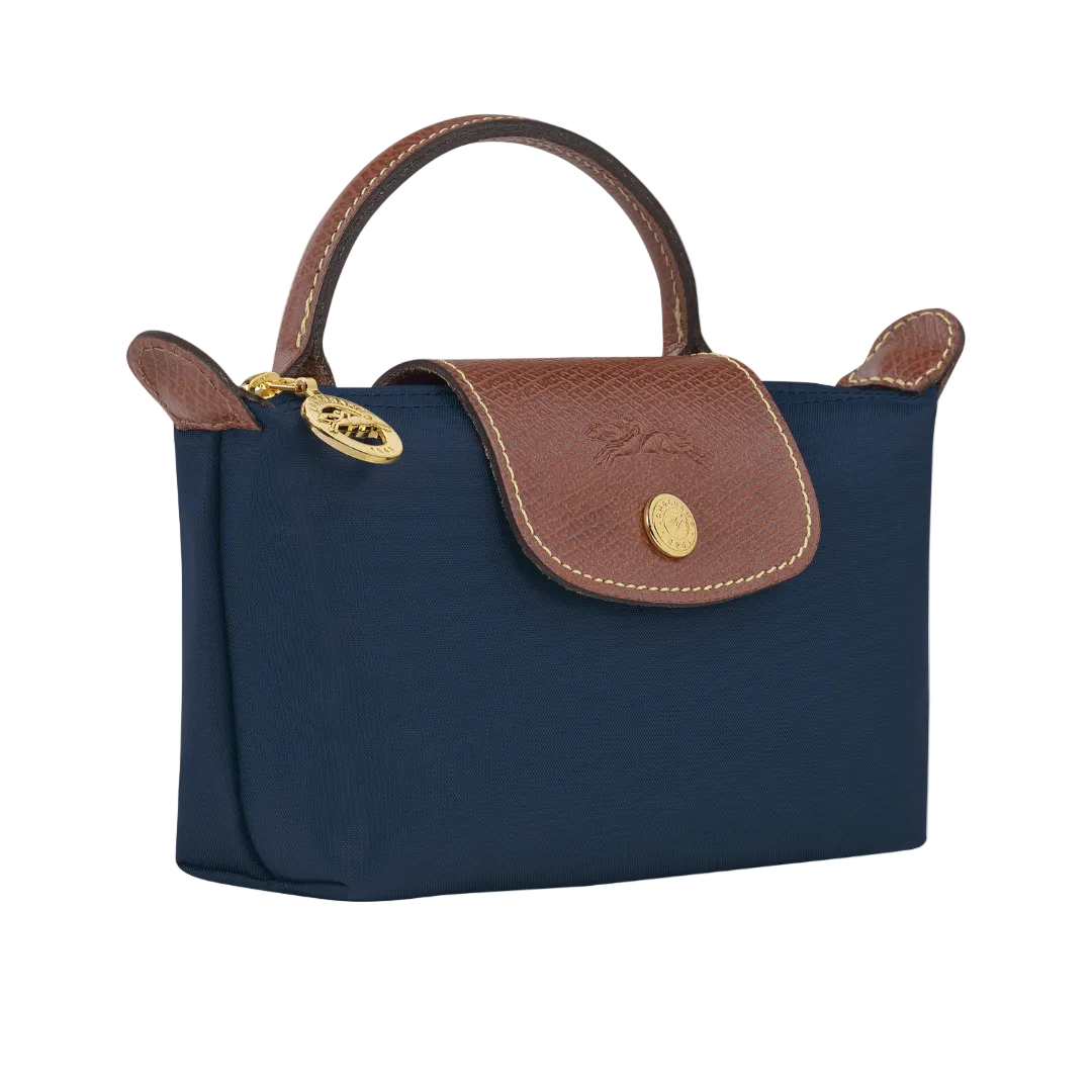 LONGCHAMP Le Pliage Original Pouch with handle Recycled canvas