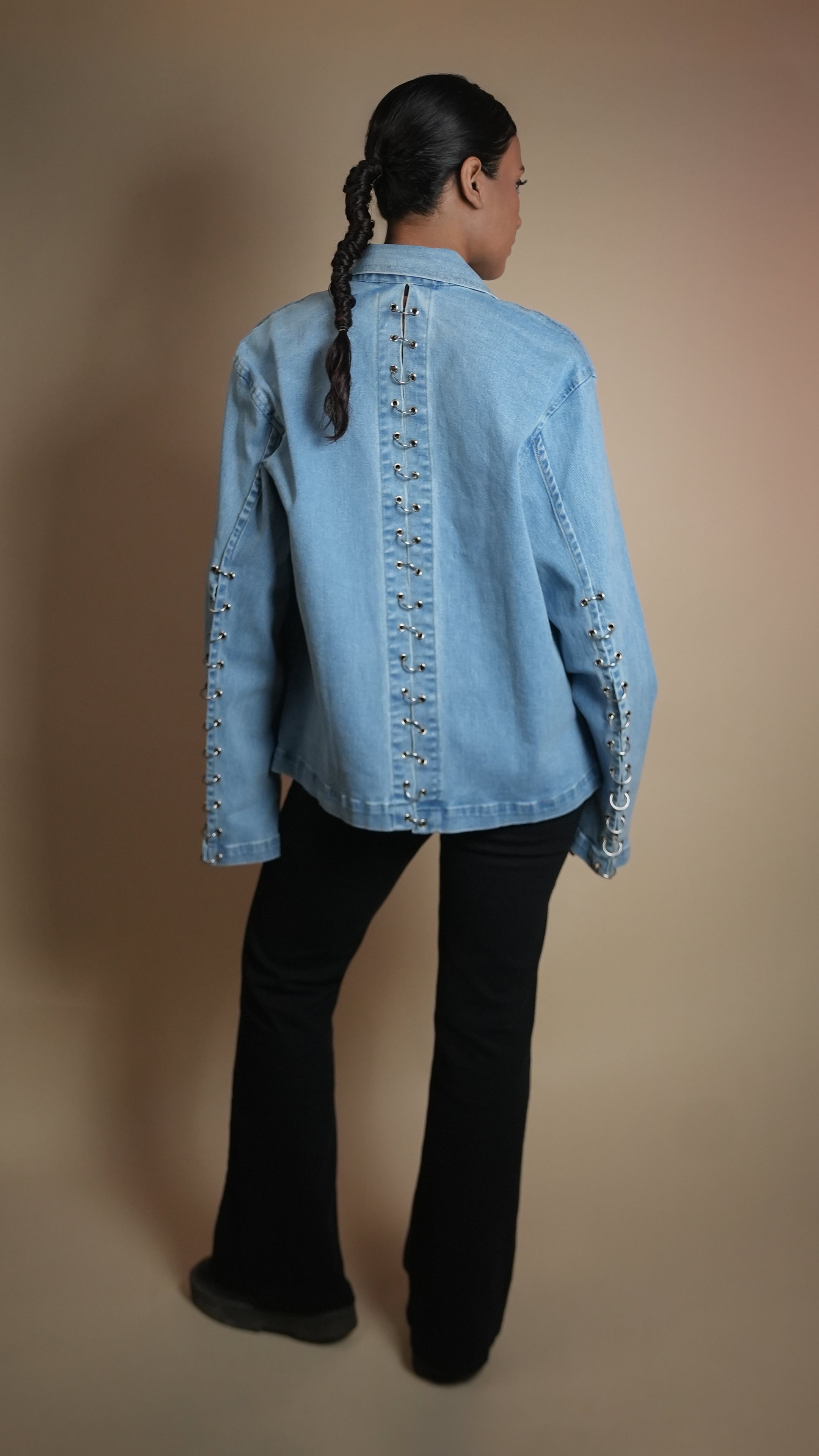 RING DENIM WOMEN'S JACKET [50/50 LIMITED EDITION]