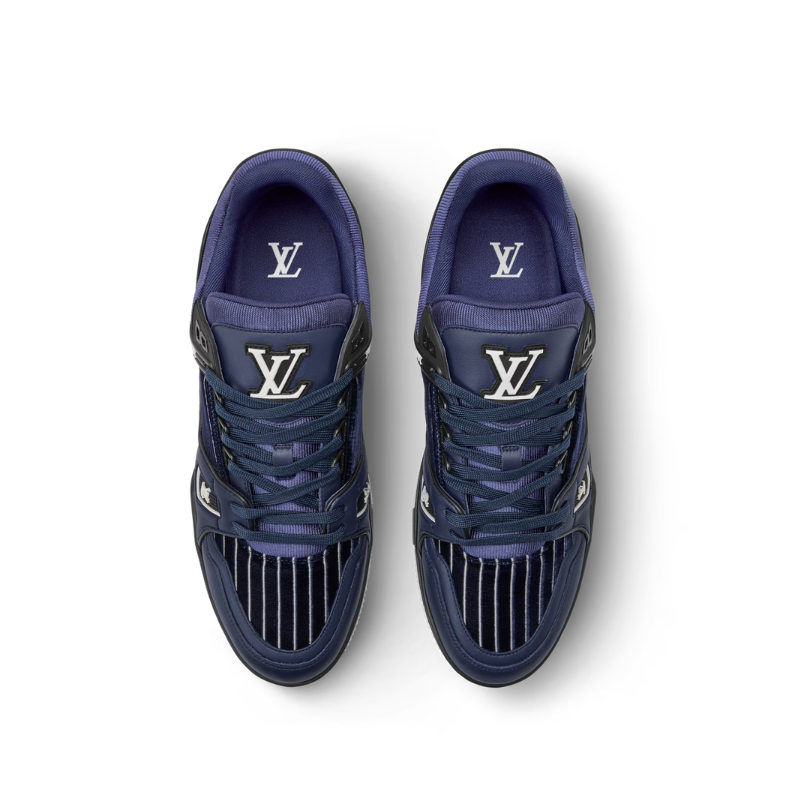 Louis Vuitton Trainer Navy Blue