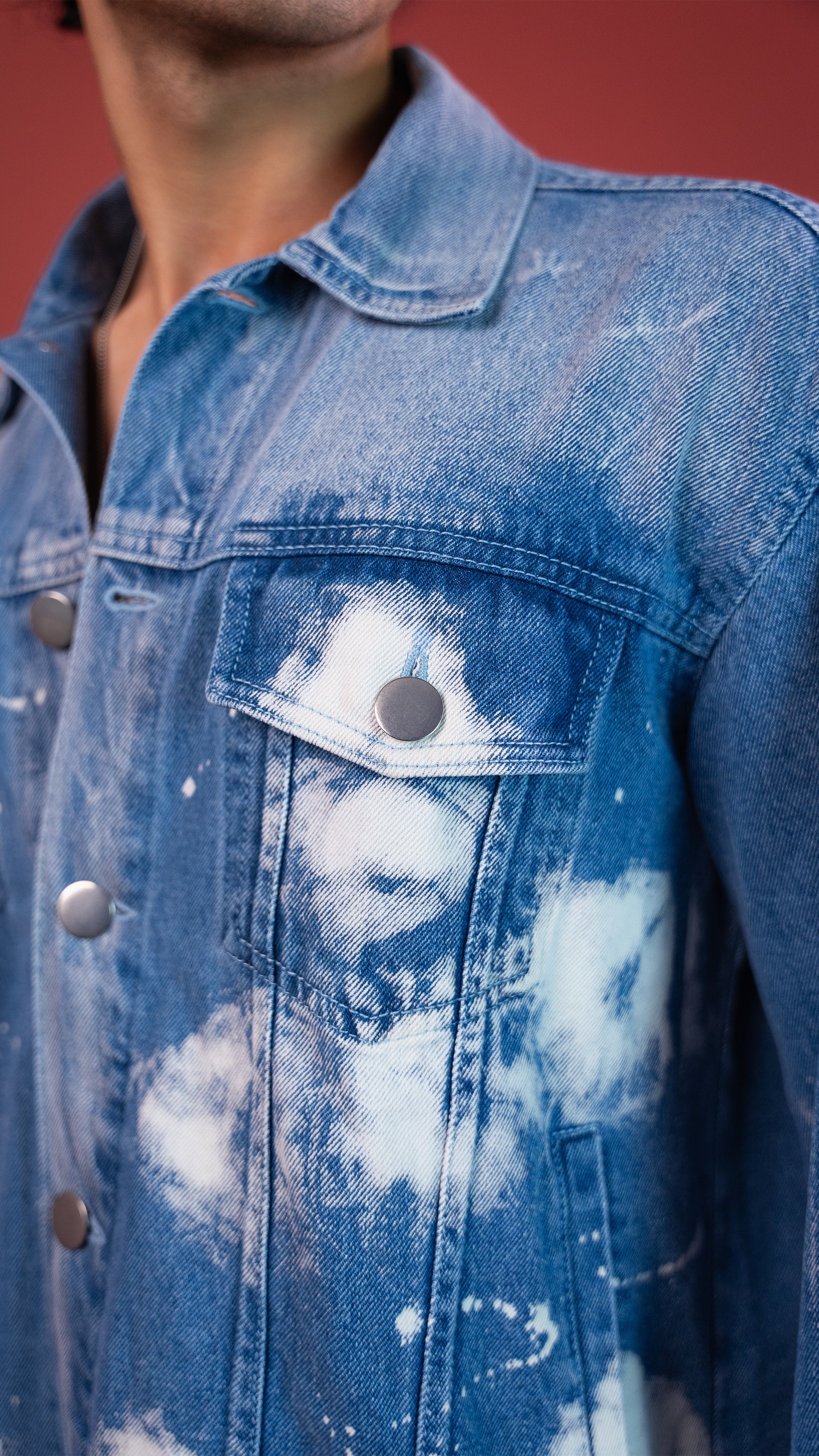 BLUE DENIM MEN'S JACKET