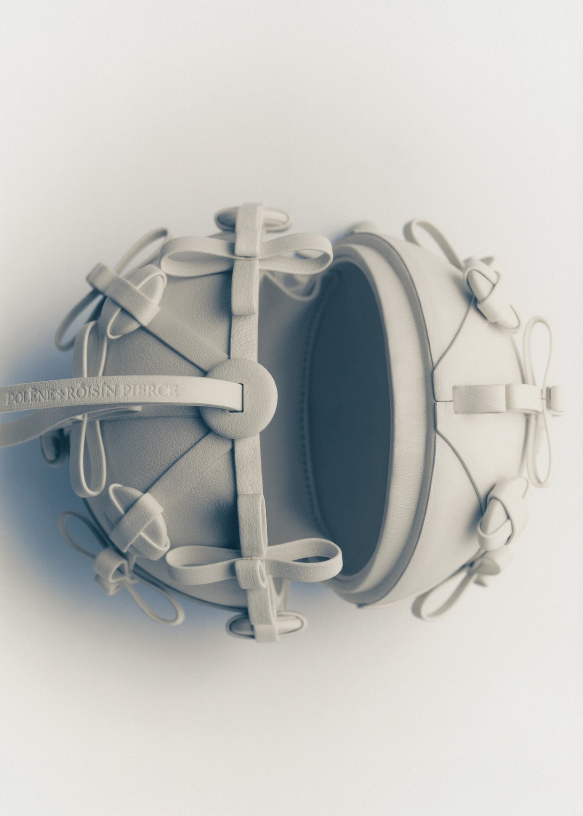 Polène Button Bow Sphere - Porcelain