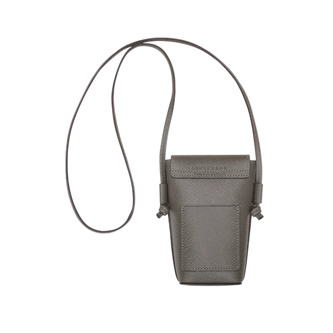 LONGCHAMP Épure Phone case with leather lace