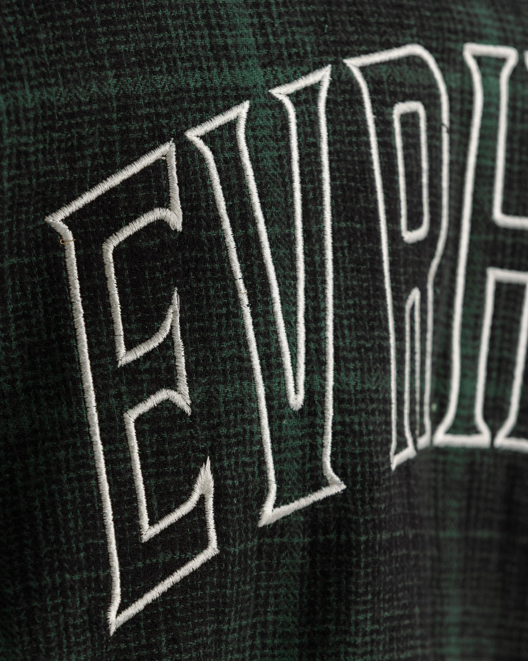 Shredded Checks - Forest Grid - Evrhood shredded sleeveless check shirt