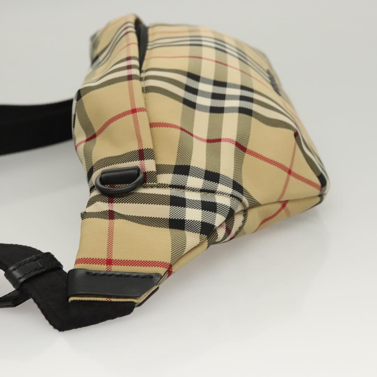 Burberry Nova Check Canvas Shoulder Bag (Pre-Owned)