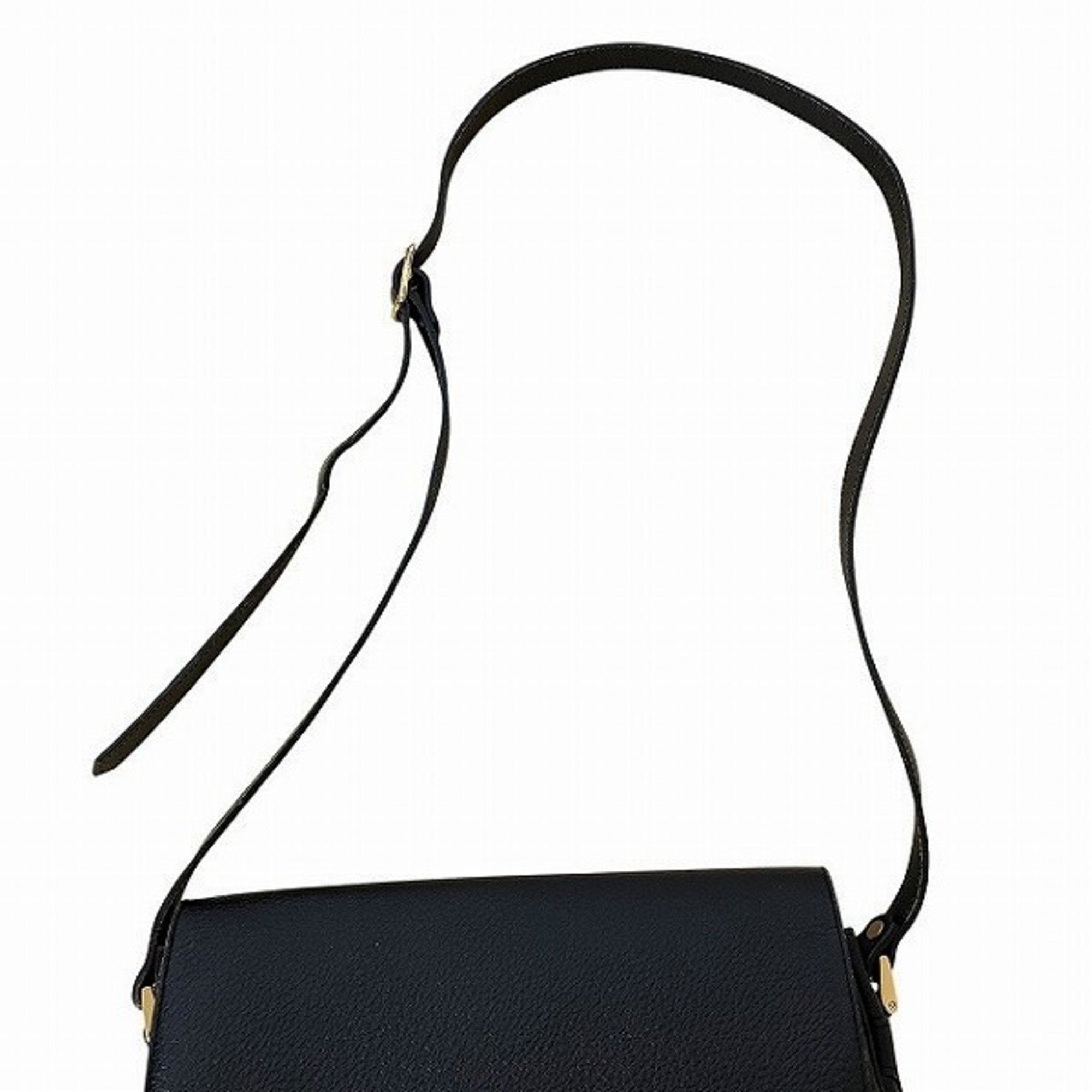 Burberry Leather Shoulder Bag (Pre-Owned)