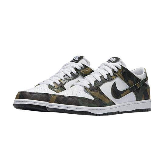 Nike SB Dunk Low Camo Legion Green