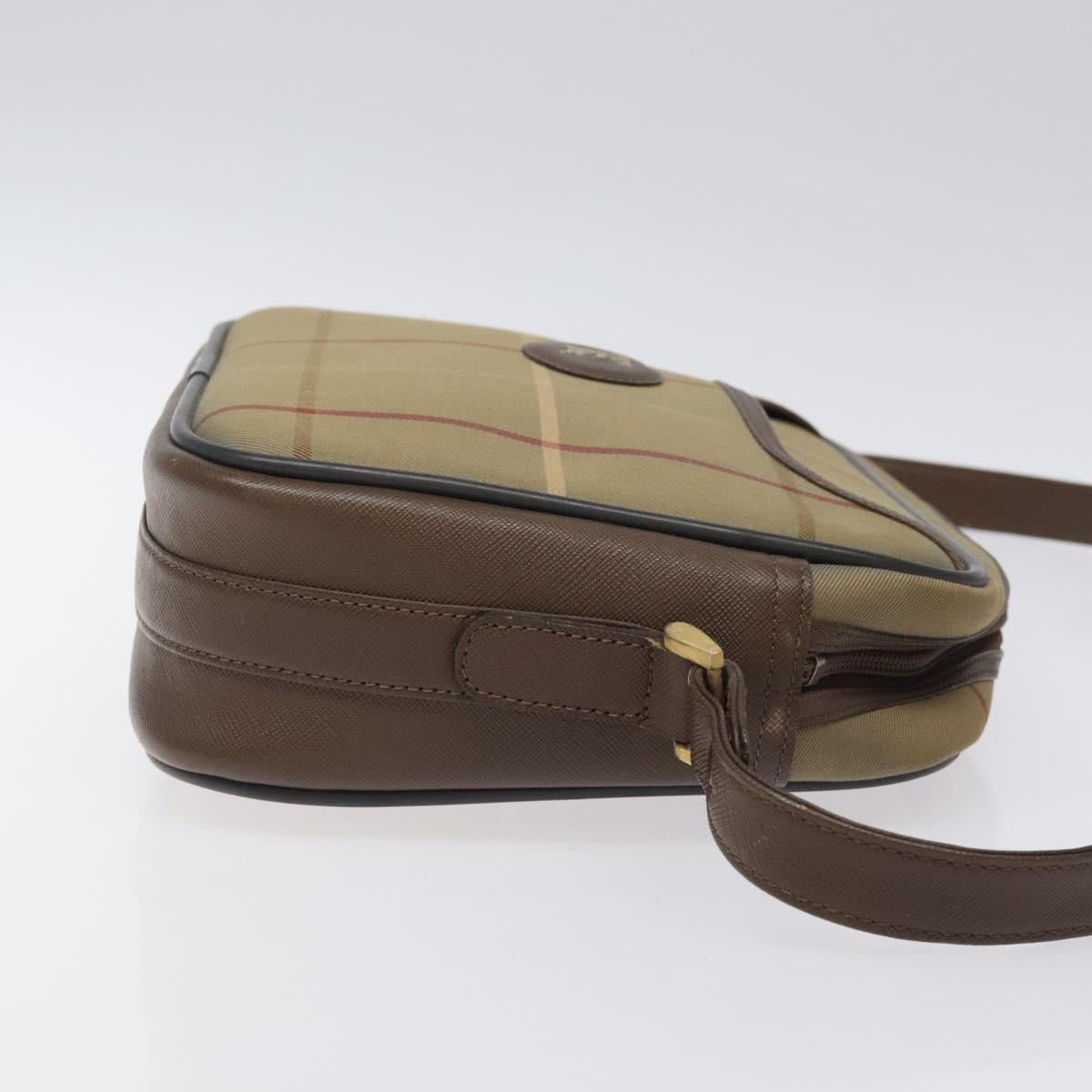 Burberry Nova Check Canvas Shoulder Bag (Pre-Owned)