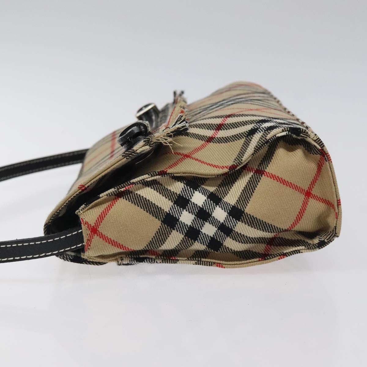 Burberry Nova Check Canvas Shoulder Bag (Pre-Owned)