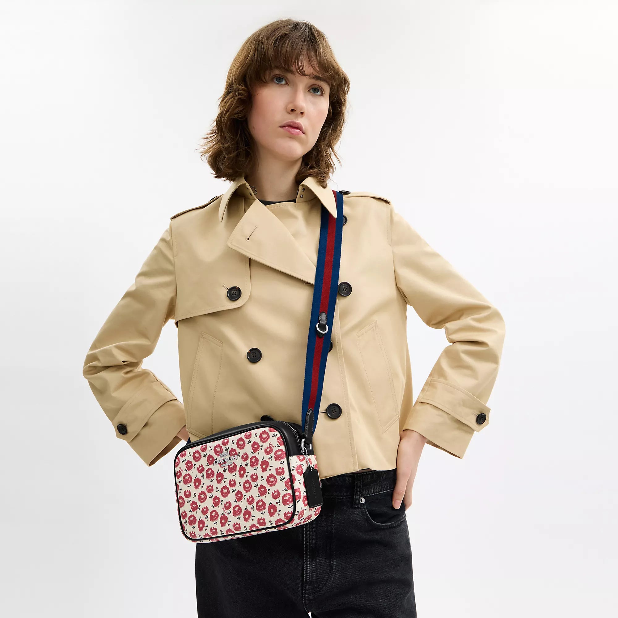 Coach Jamie Camera Bag With Floral Print