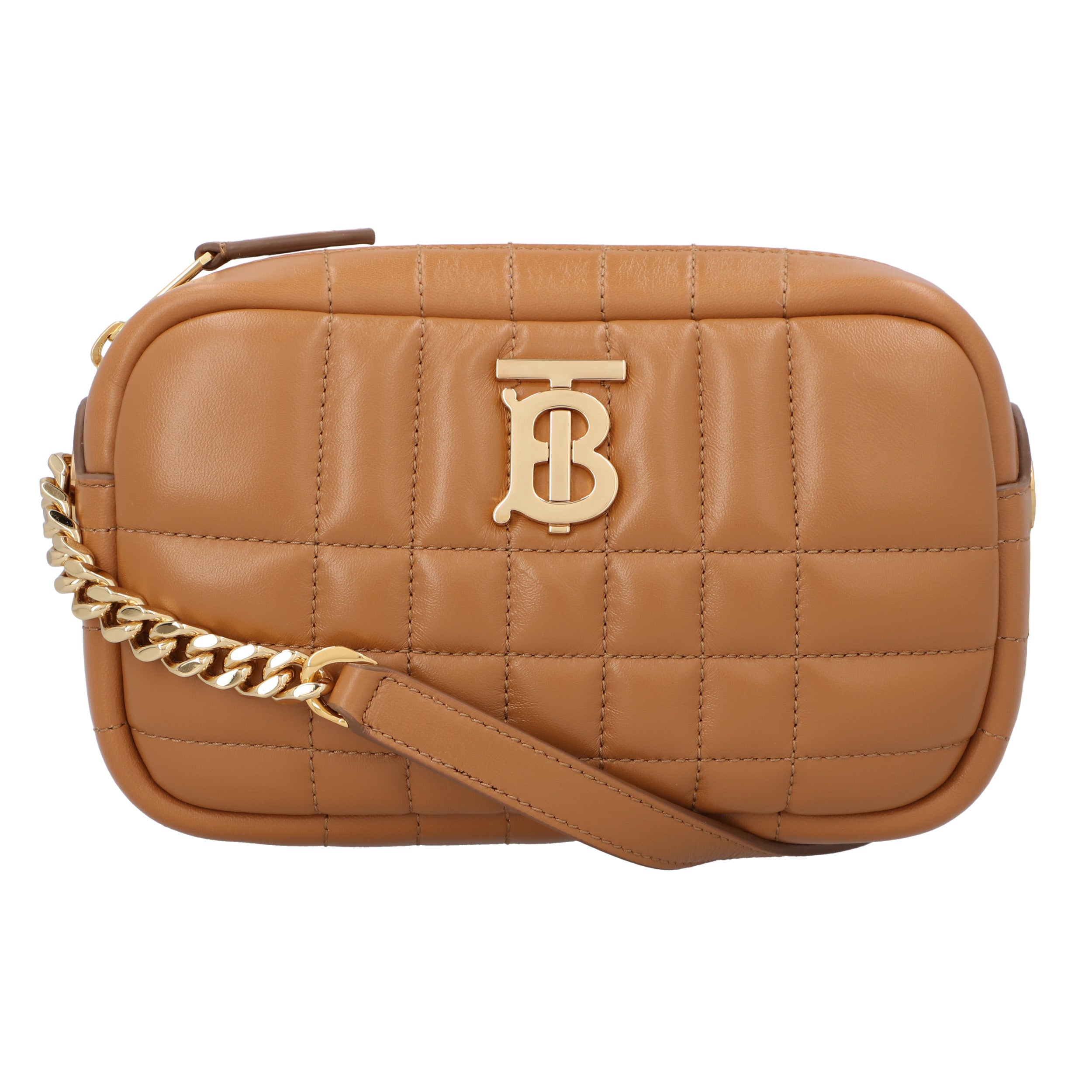 Burberry Lola quilted leather camera bag