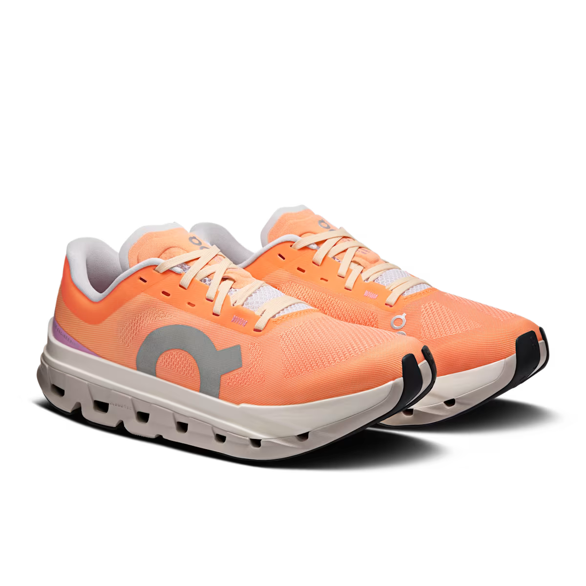 On Running Cloudflow 5 Tangerine Silver (W)