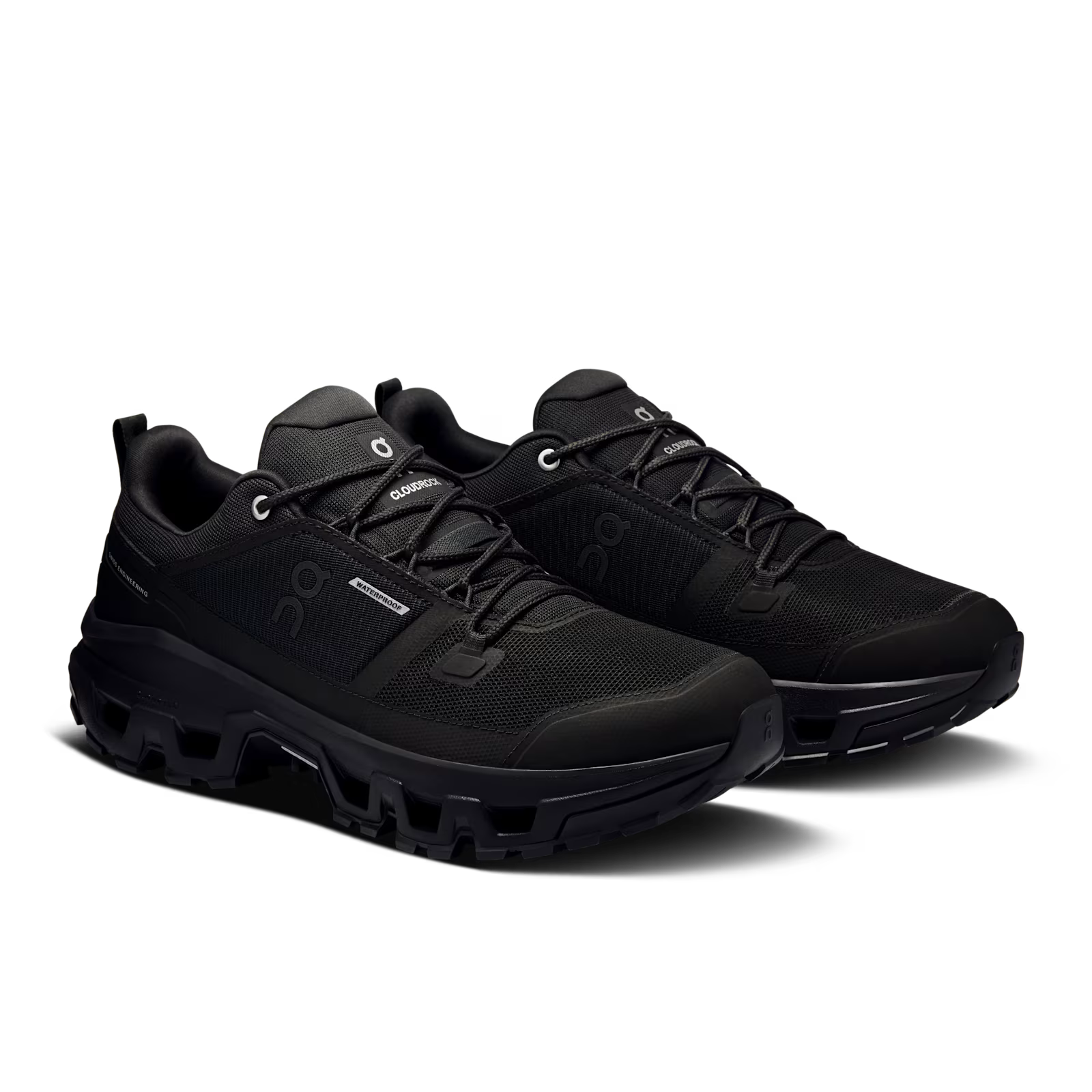 On Running Cloudrock Low Waterproof Black