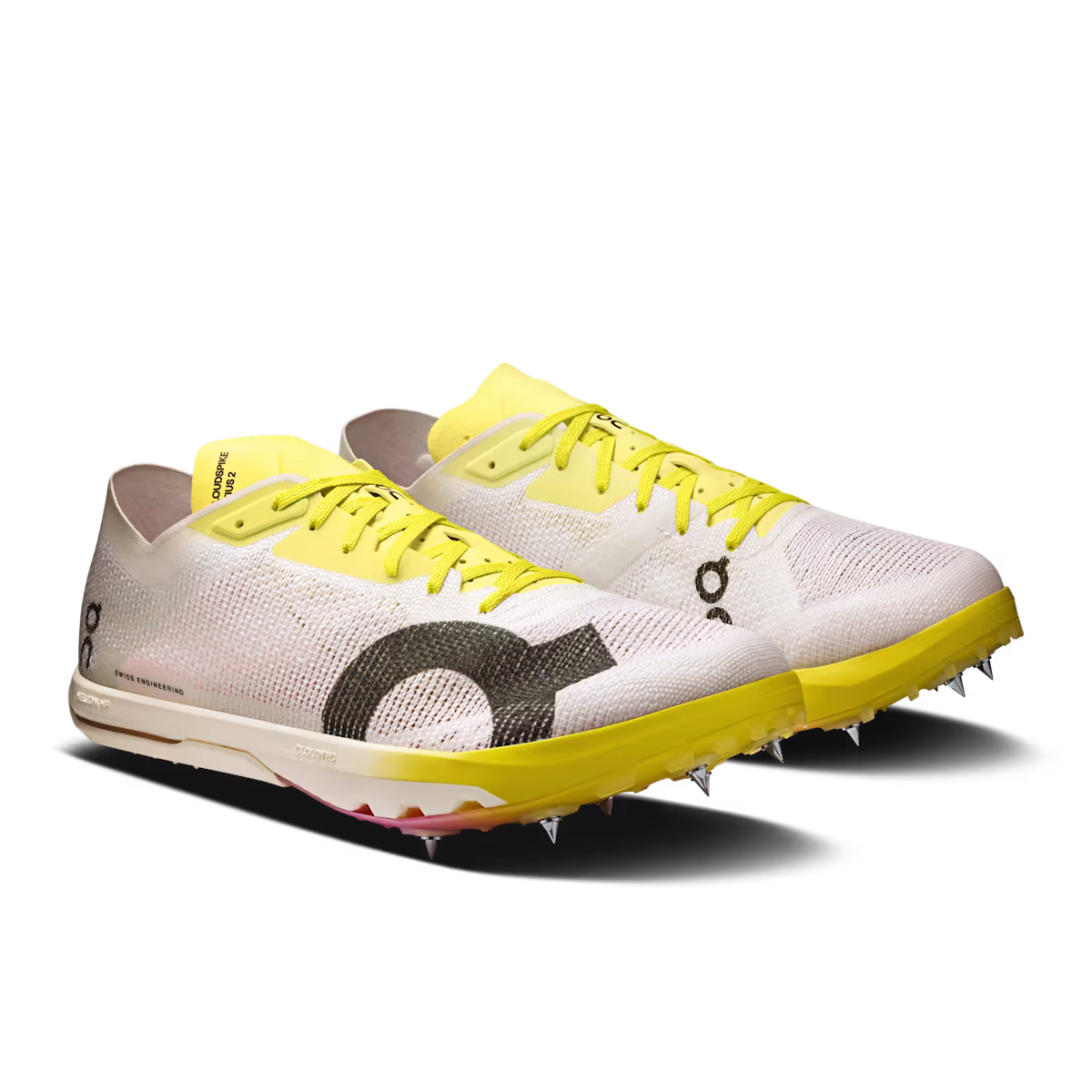 On Running Cloudspike Citius 2 White Raspberry