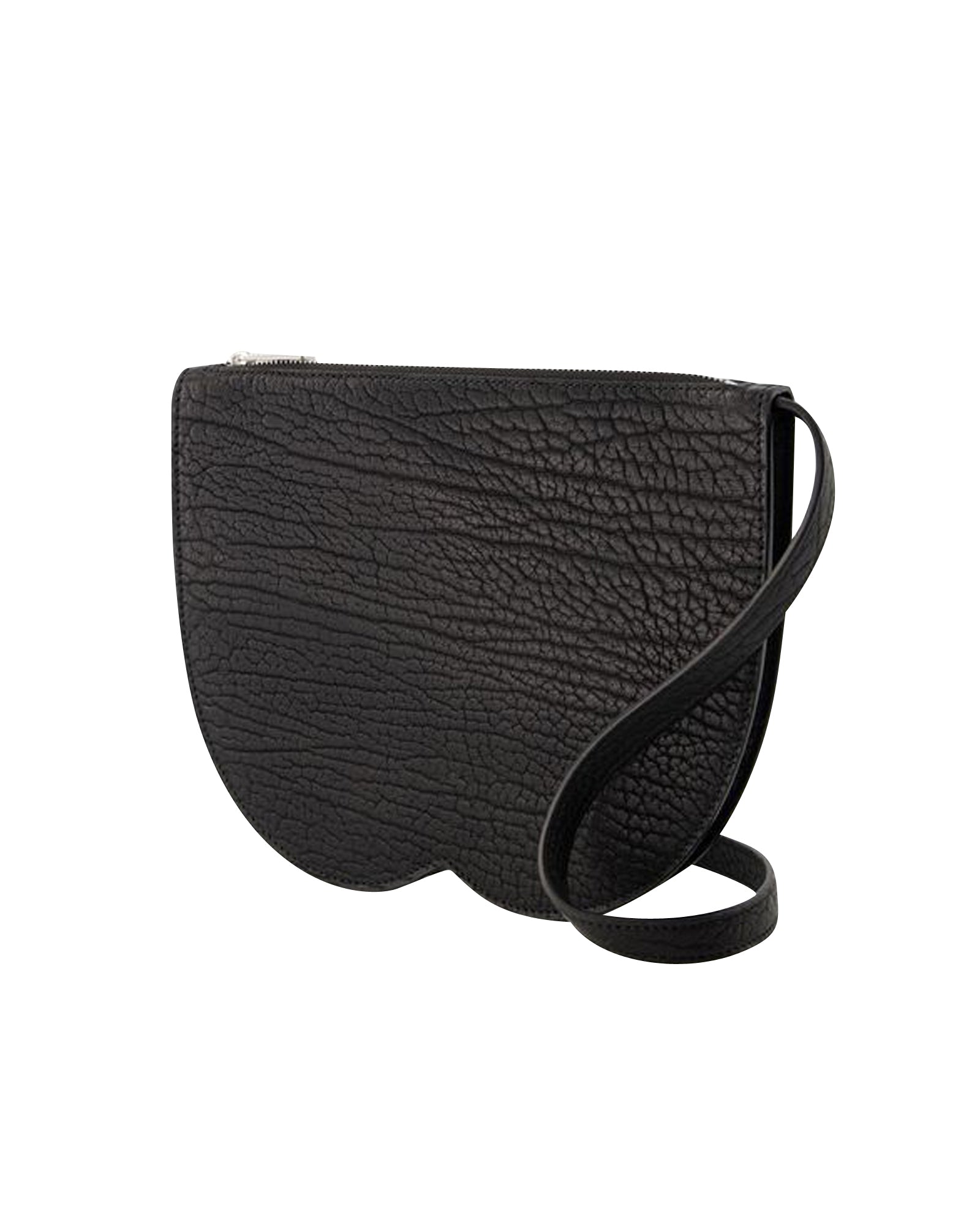 Mini Chess Clutch - Burberry - Leather - Black
