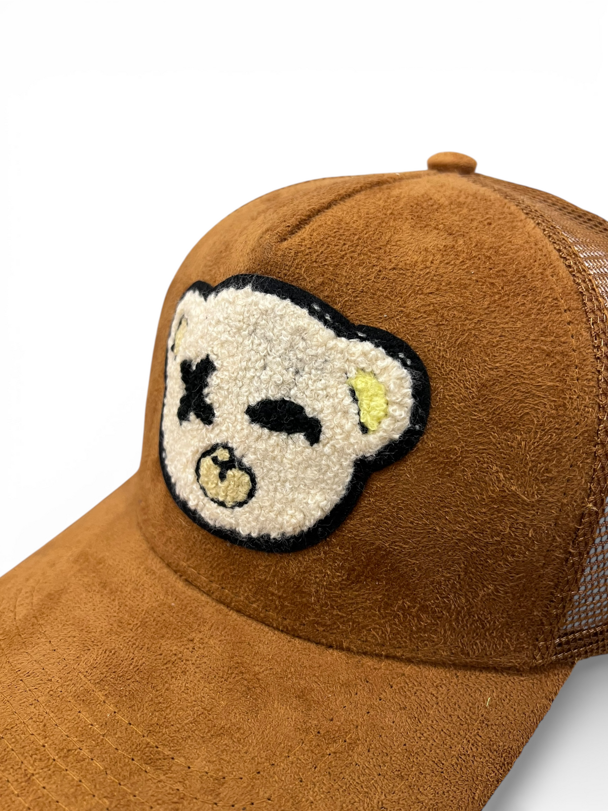 Punk Bear - Brown Suede Cap