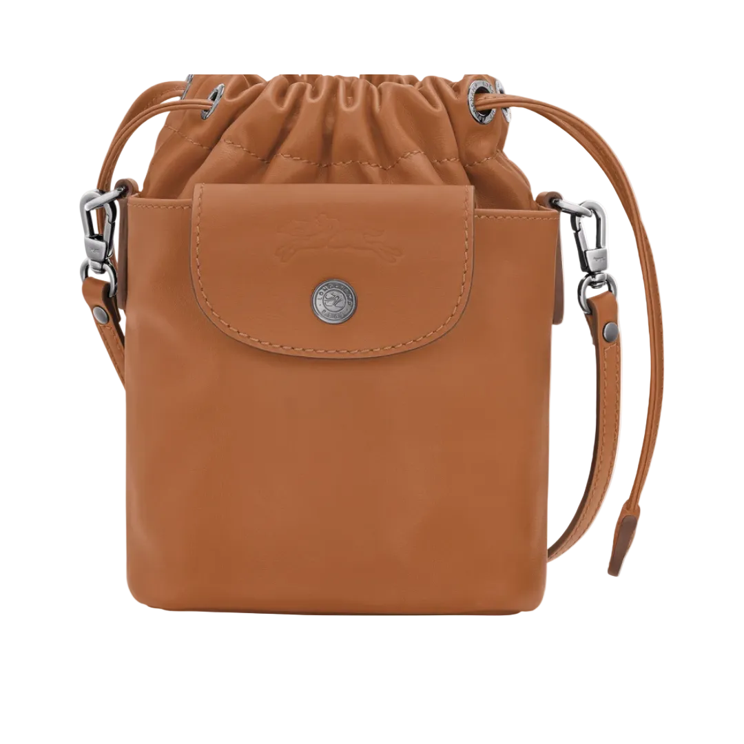 LONGCHAMP Le Pliage Xtra XS Bucket Leather bag