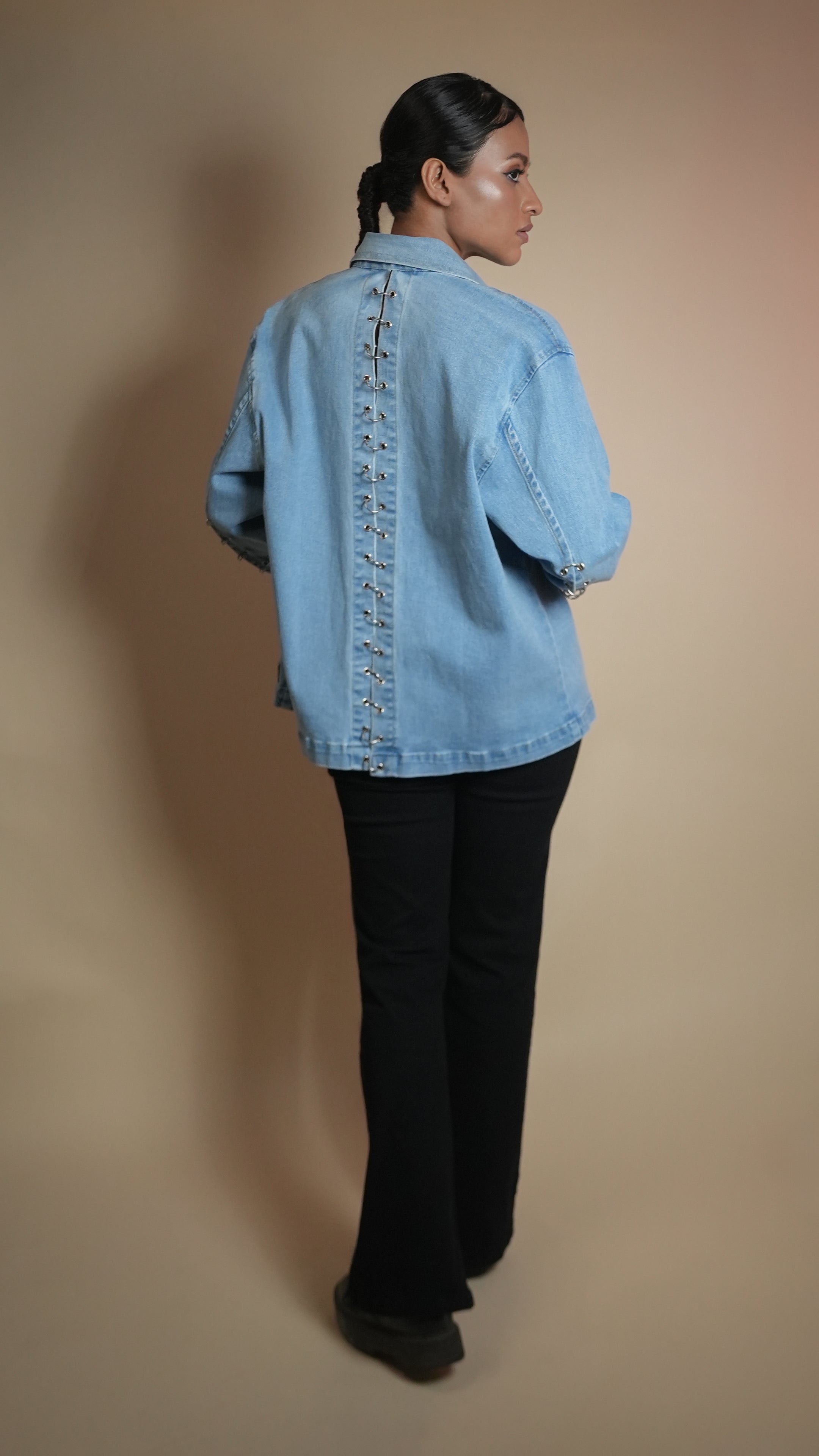 RING DENIM WOMEN'S JACKET [50/50 LIMITED EDITION]