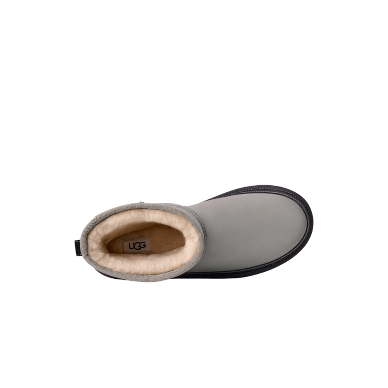 UGG Silver Reflective Classic Mini Reflective