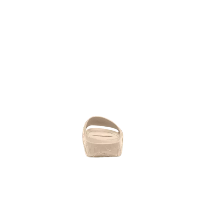 COACH MOLD SLIDE IVORY