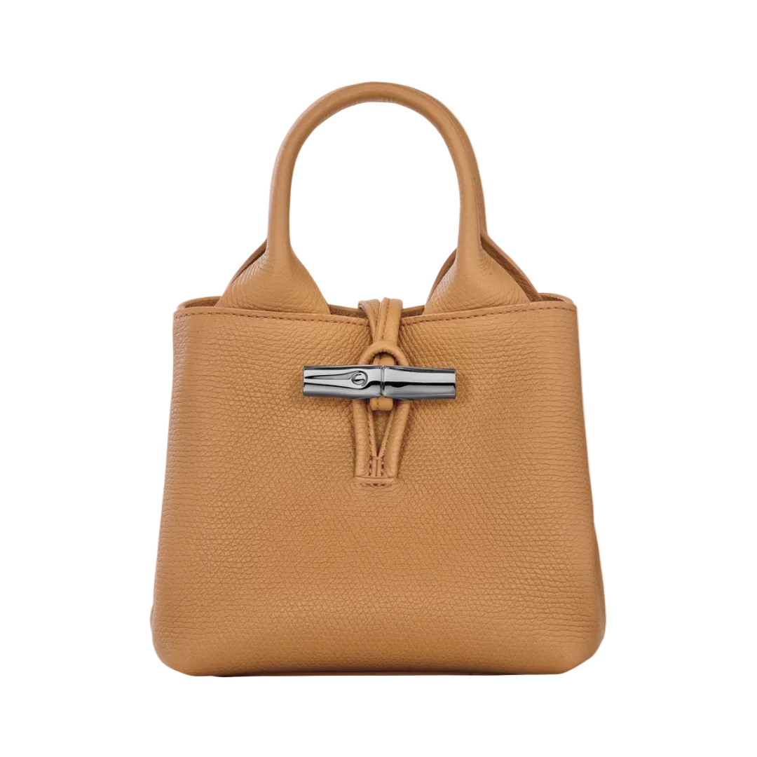 LONGCHAMP Le Roseau XS Leather Handbag