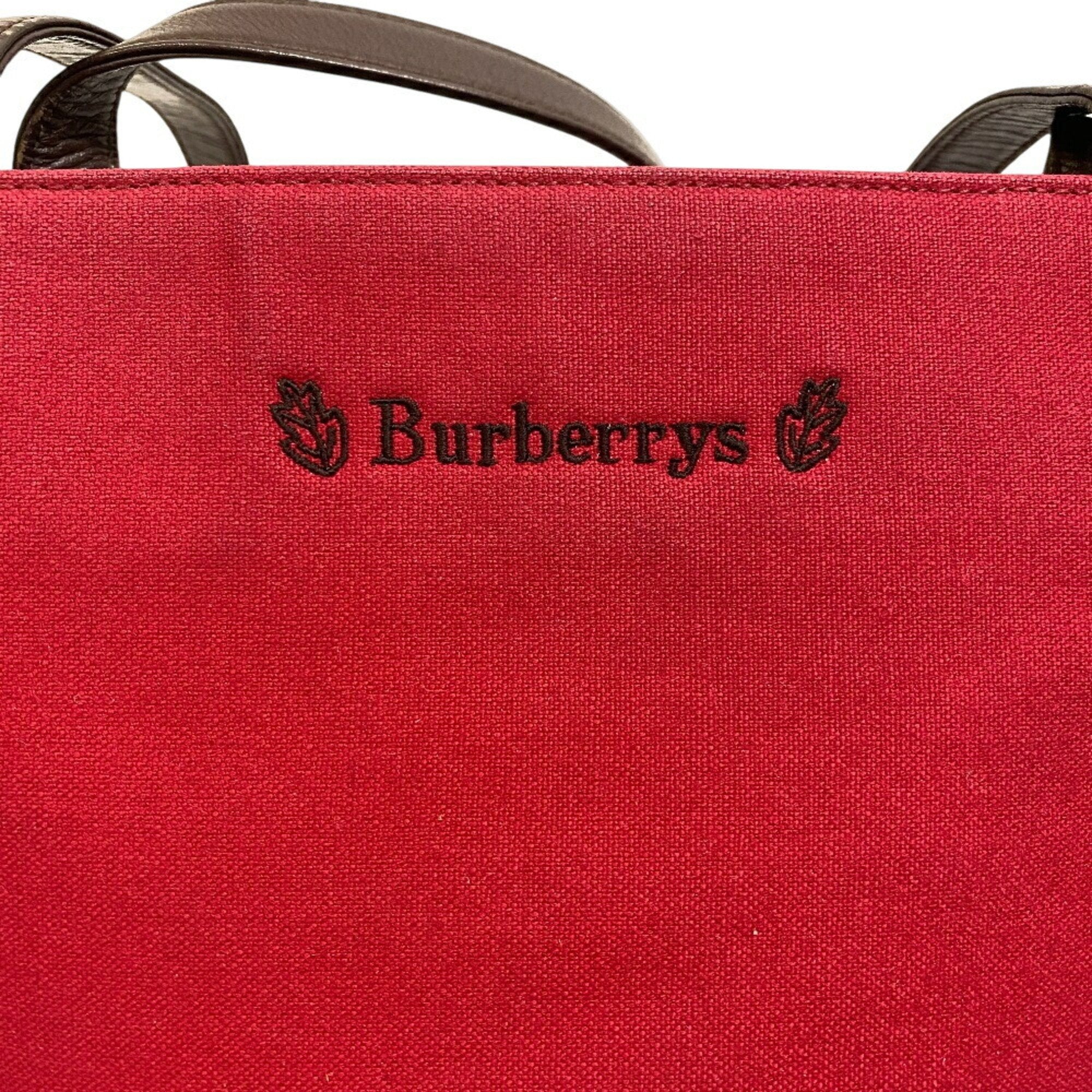 Burberry Canvas Tote Bag (Pre-Owned)