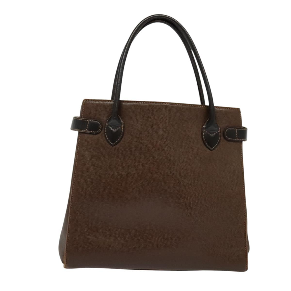 Burberry Nova Check Leather Handbag (Pre-Owned)