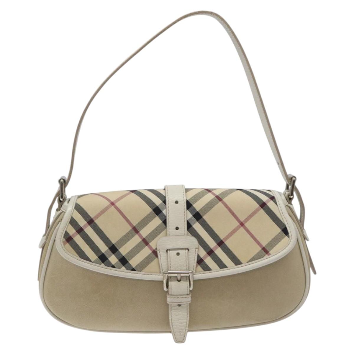 Burberry Nova Check Nylon Shoulder Bag (Pre-Owned)