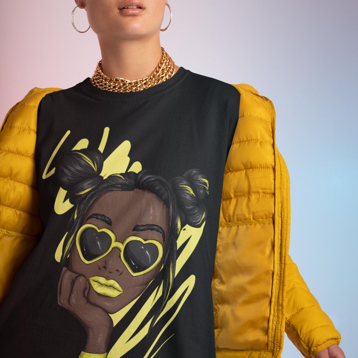Classy Yellow Lady