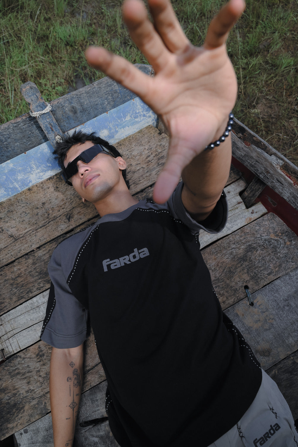 Farda Clothing BIMBLE TEE: BLACK