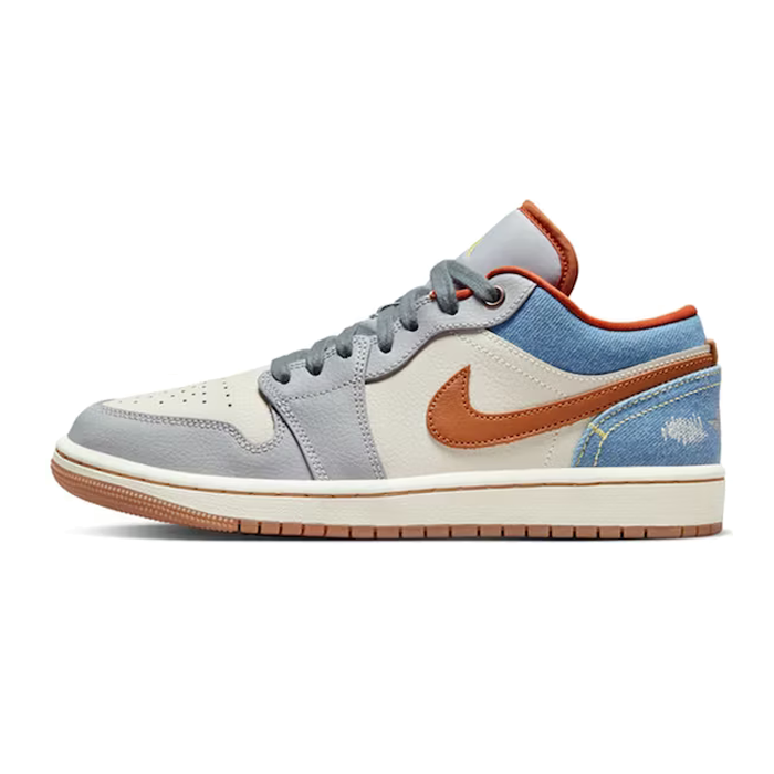 Jordan 1 Low Phantom Denim (W) Available at Pick your kiicks.