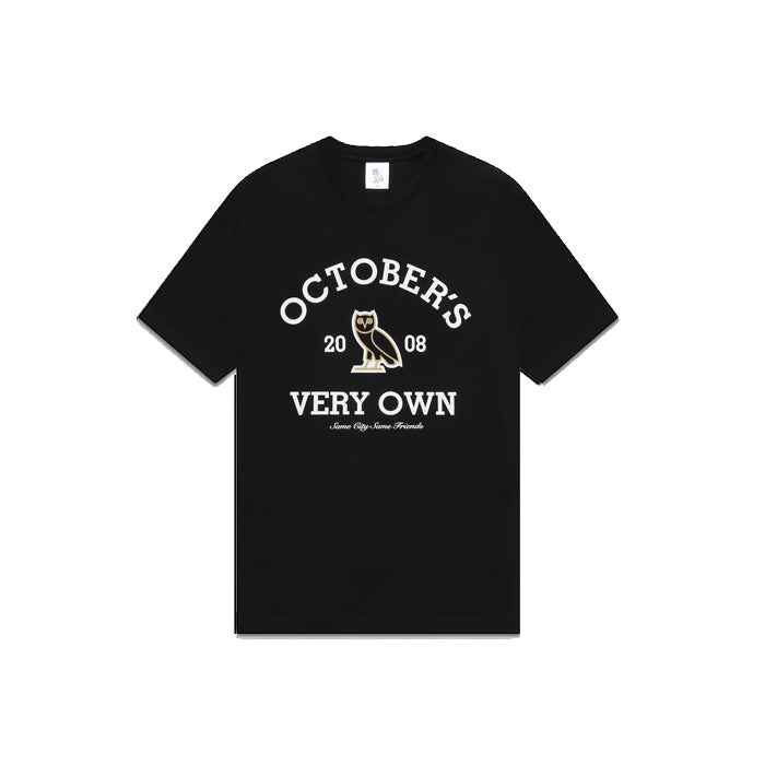OVO Collegiate T-Shirt Black Available at Pick your kiicks.