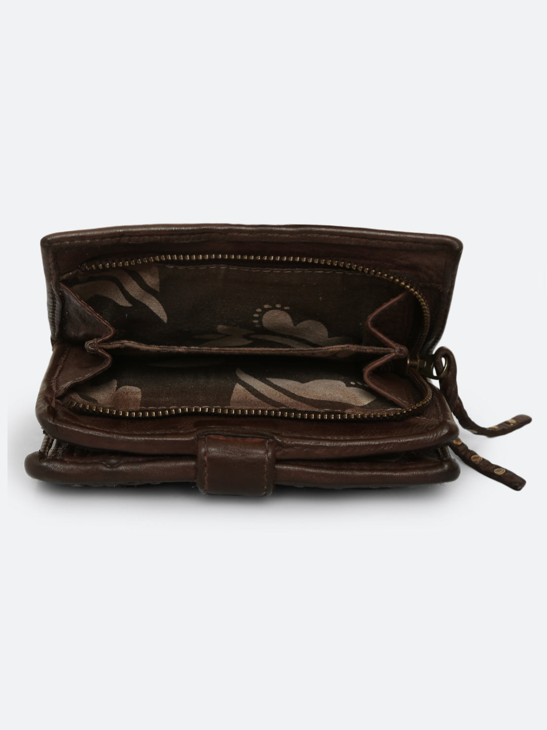 Lucida: Leather Star Studded Small Wallet