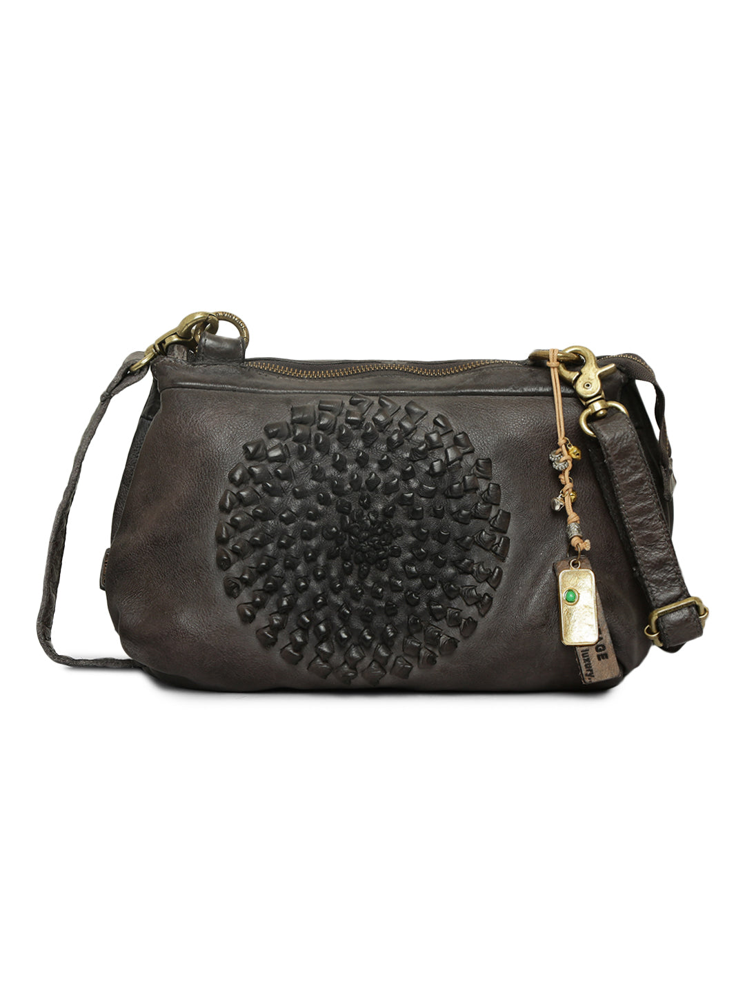 Glory: Crossbody Sling Bag With Ombre 3D Flower