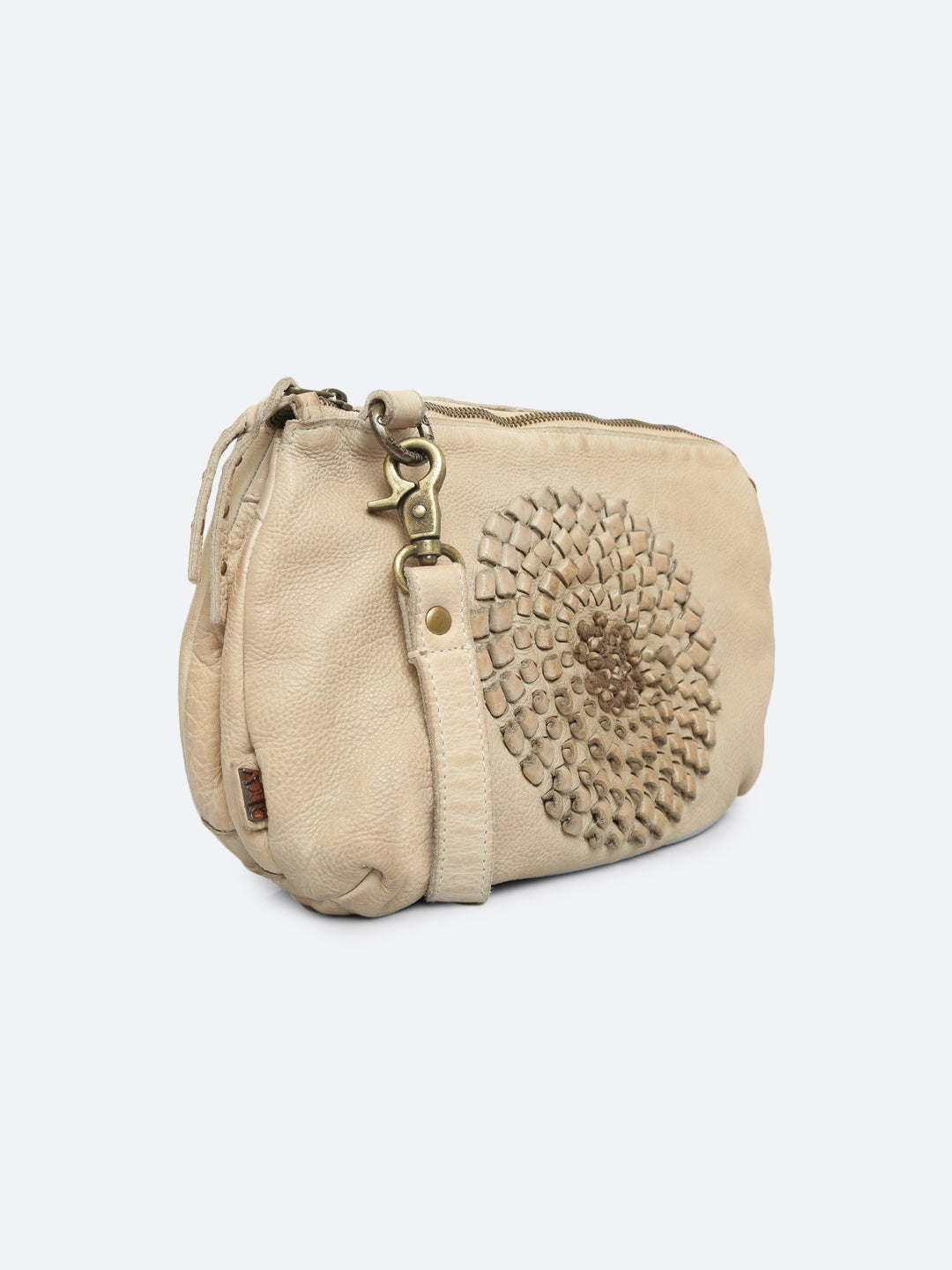 Glory: Crossbody Sling Bag With Ombre 3D Flower