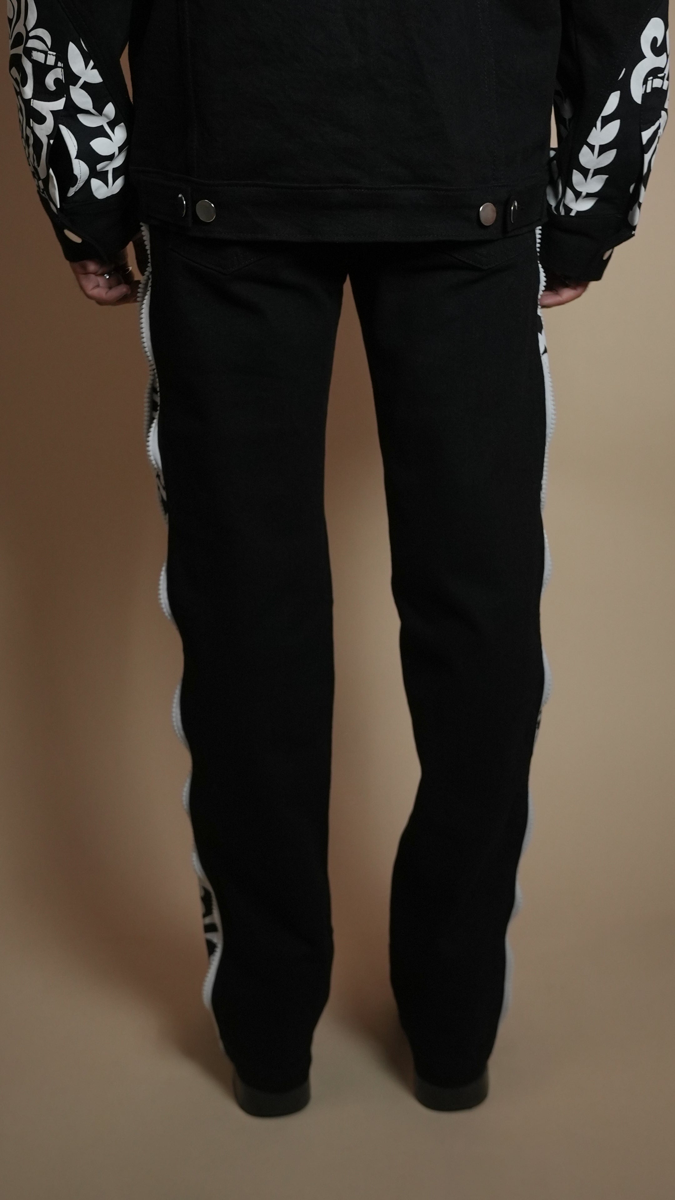 DAY TO NIGHT DENIM BLACK MEN'S PANTS [50/50 LIMITED EDITION]
