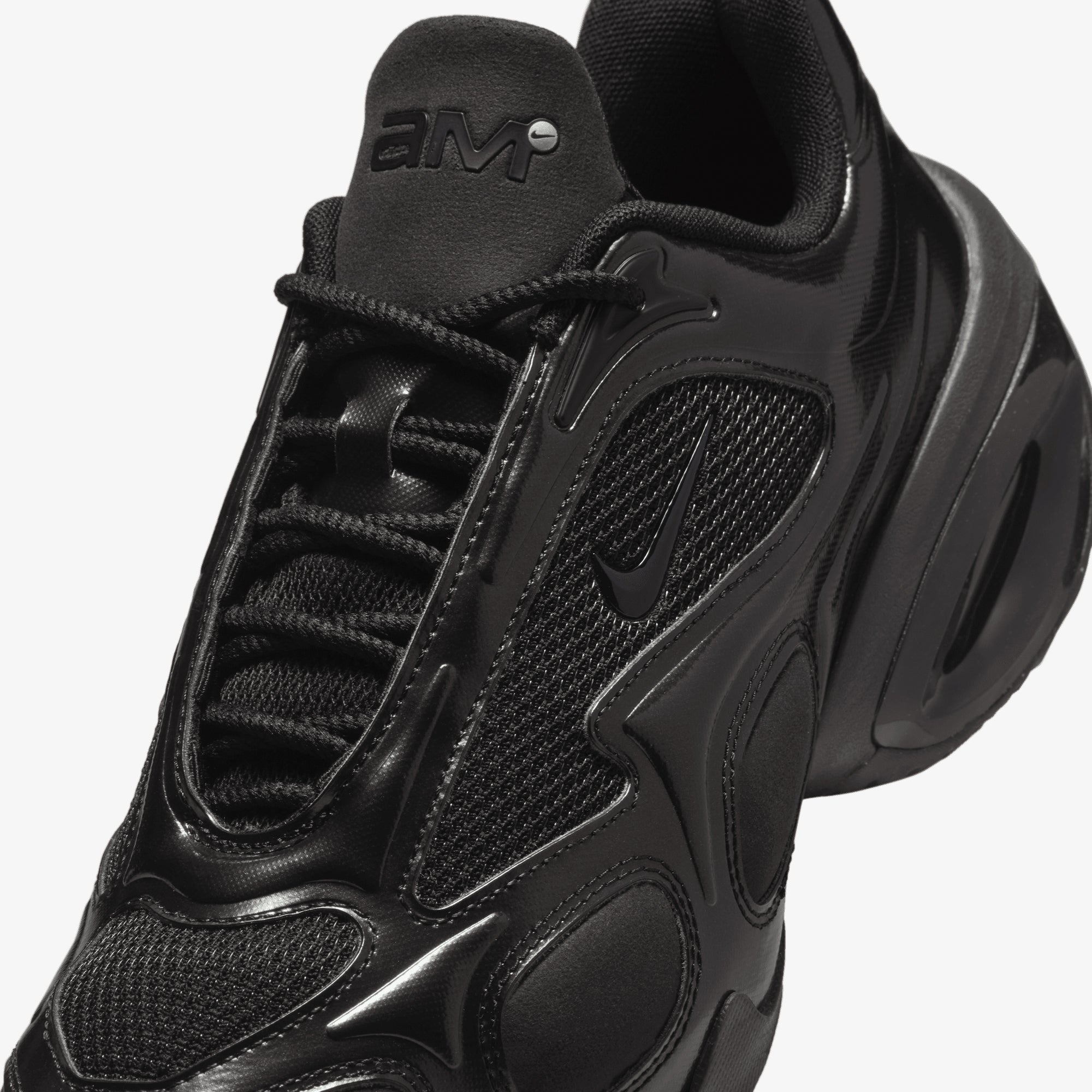 Nike  AIR MAX MUSE  BLACK/BLACK-METALLIC SILVER