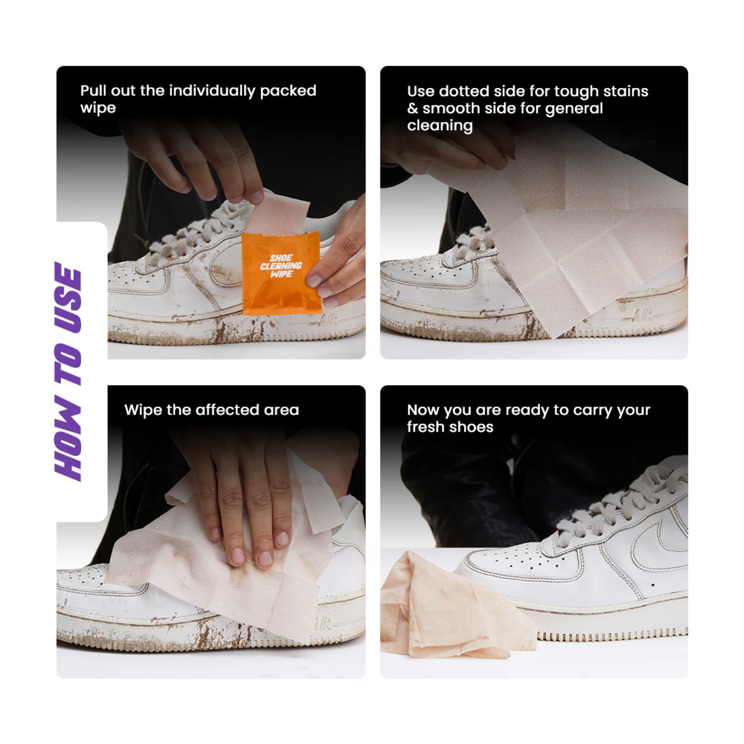 SNEAKARE  Shoe Cleaning Wipes