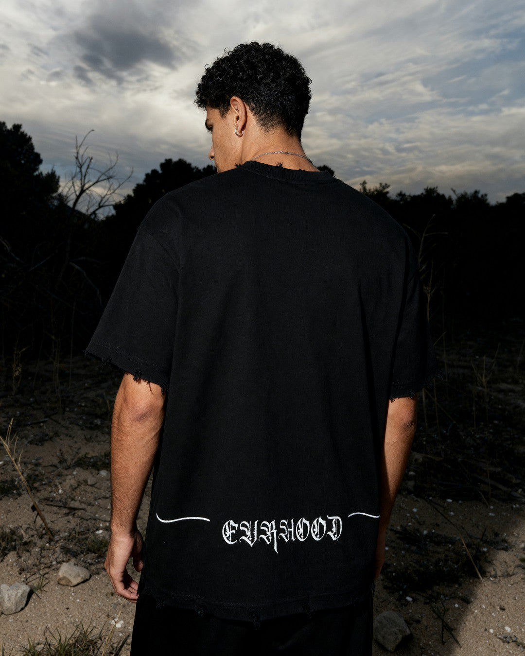 The Third Omen - Black - Evrhood oversized graphic t-shirt