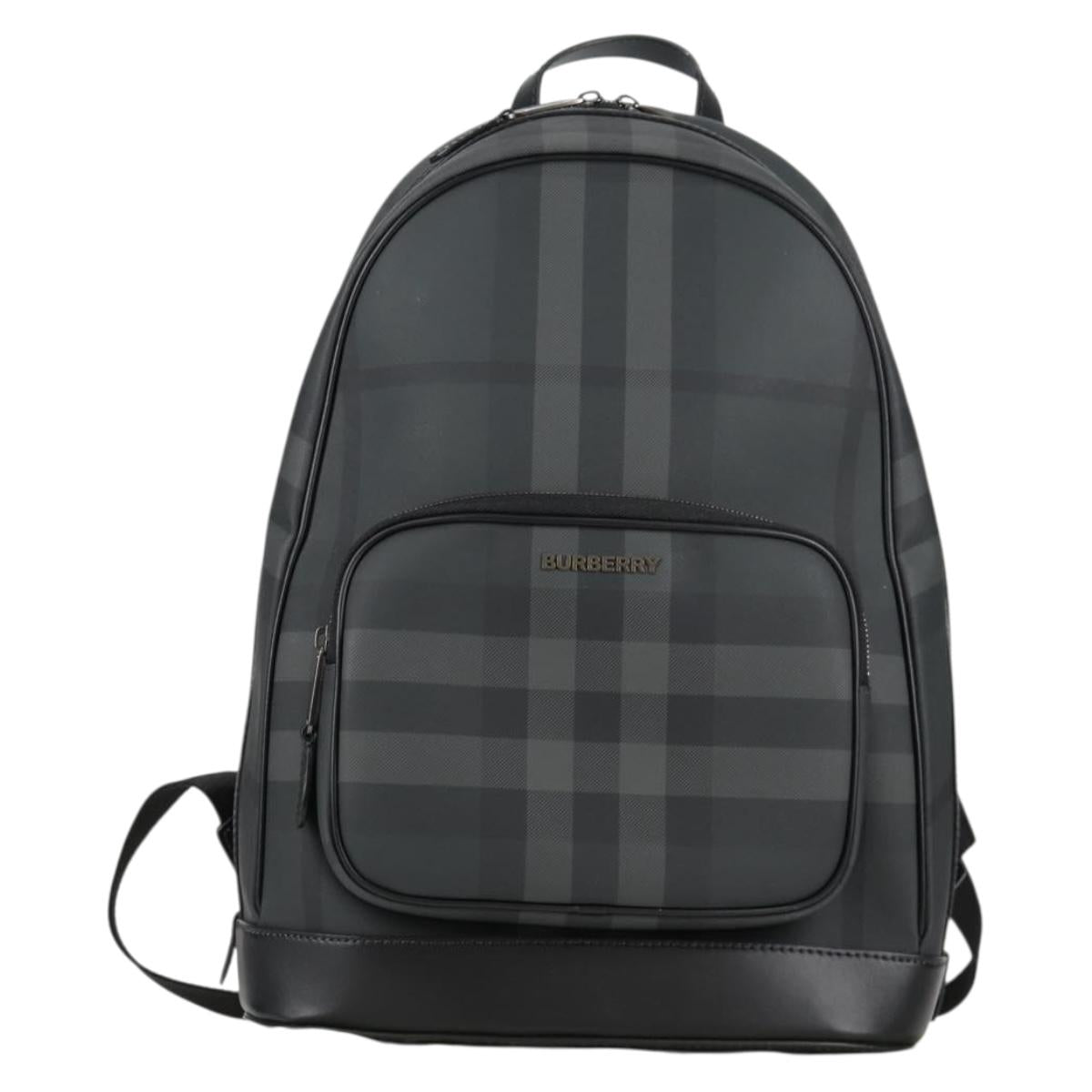 Burberry Nova Check Pvc Backpack Bag (Pre-Owned)