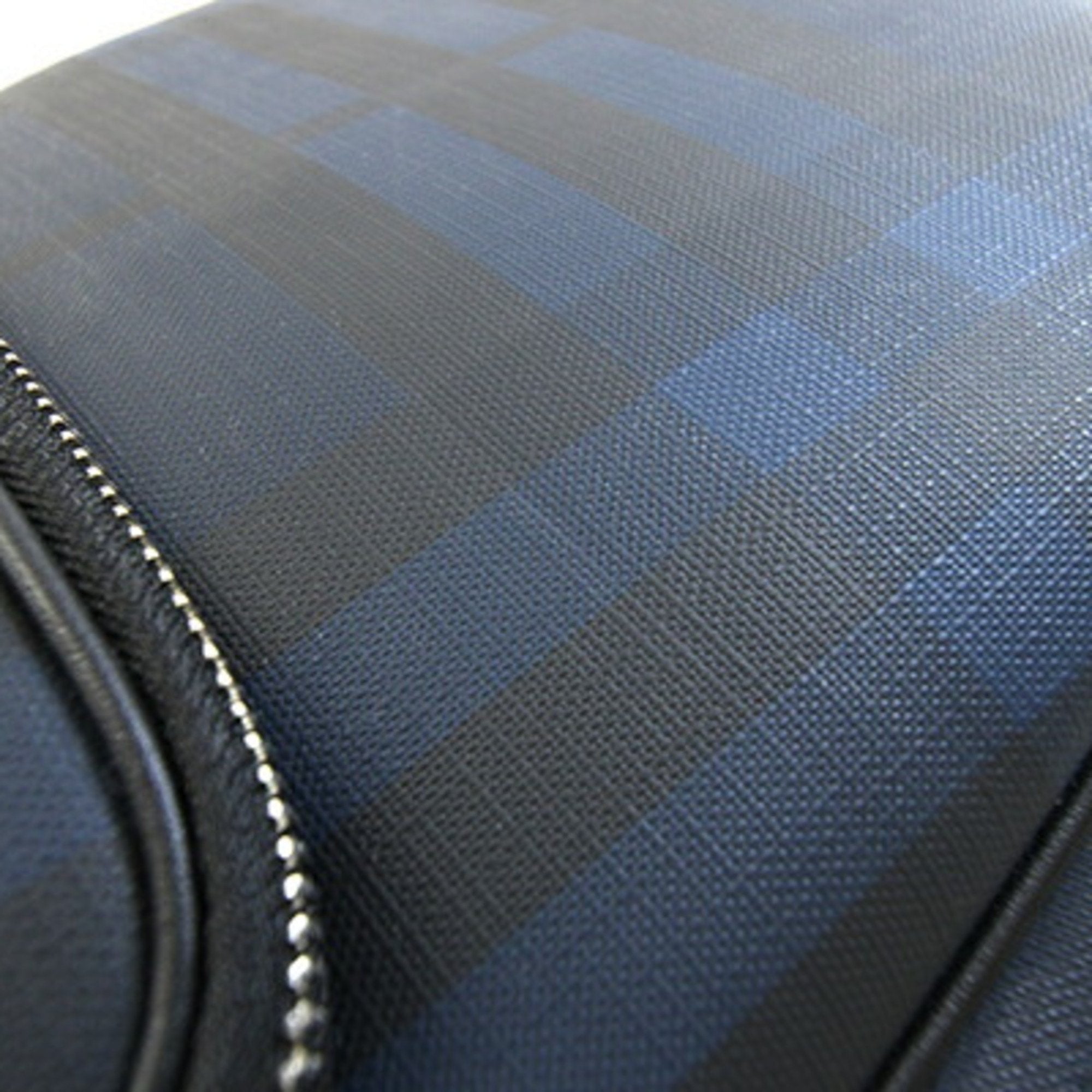 Burberry Navy Pvc Leather Backpack (Pre-Owned)