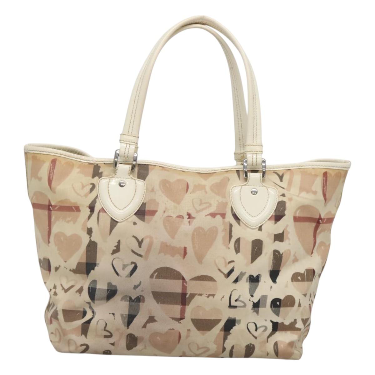 Burberry Nova Check Canvas Tote Bag (Pre-Owned)