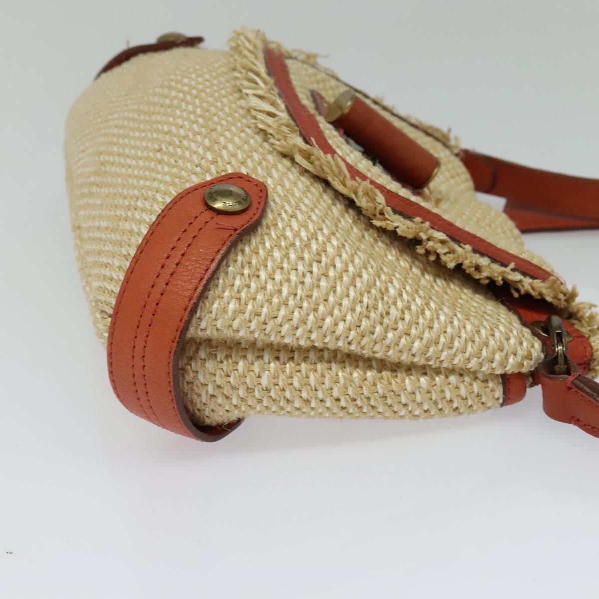 Burberry blue Label Wicker Shoulder Bag (Pre-Owned)