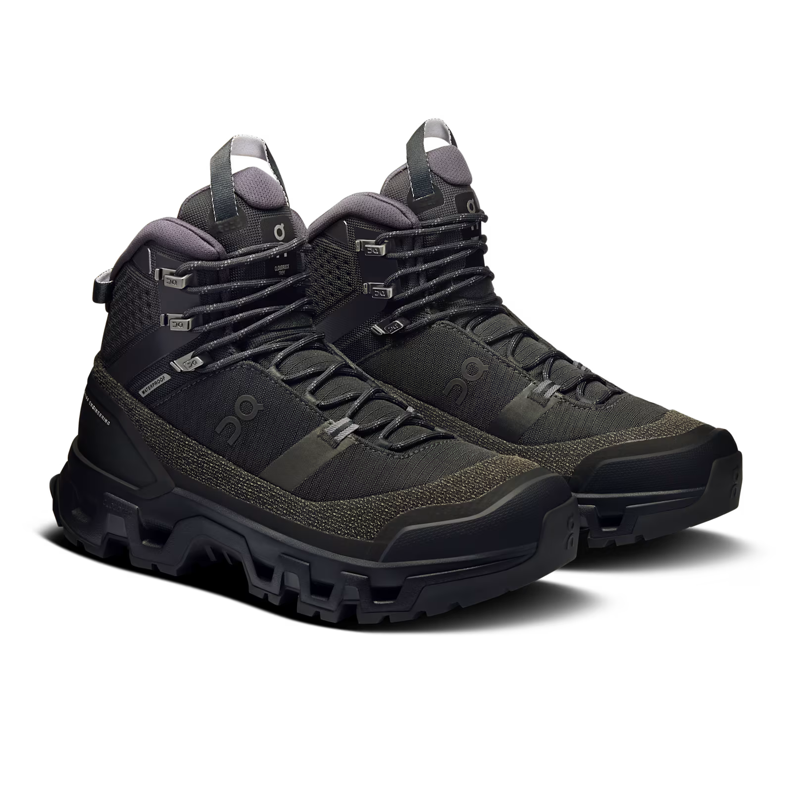 On Running Cloudrock Trek Waterproof Black (W)