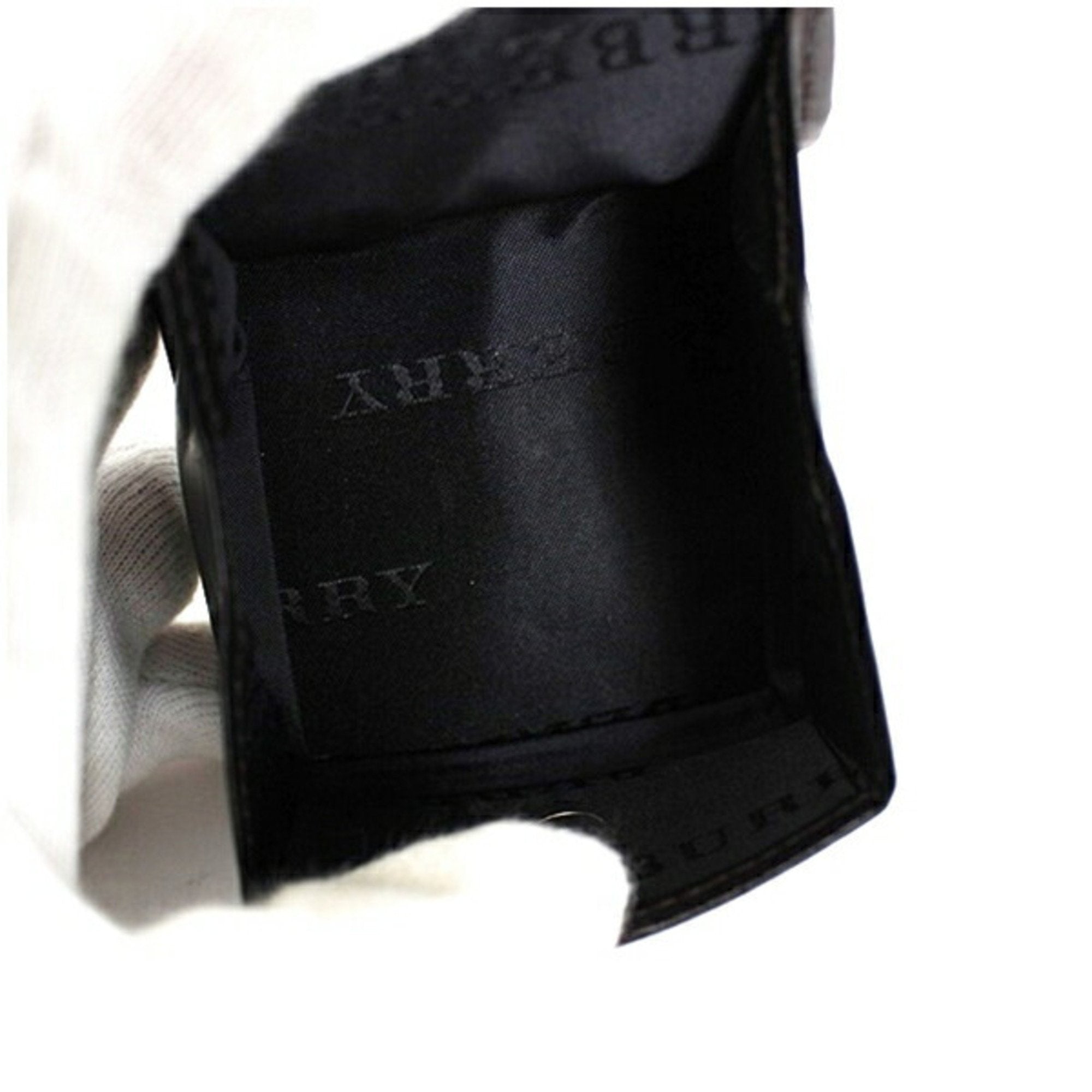 Burberry   Canvas Leather Coin Purse/Coin Case (Pre-Owned)