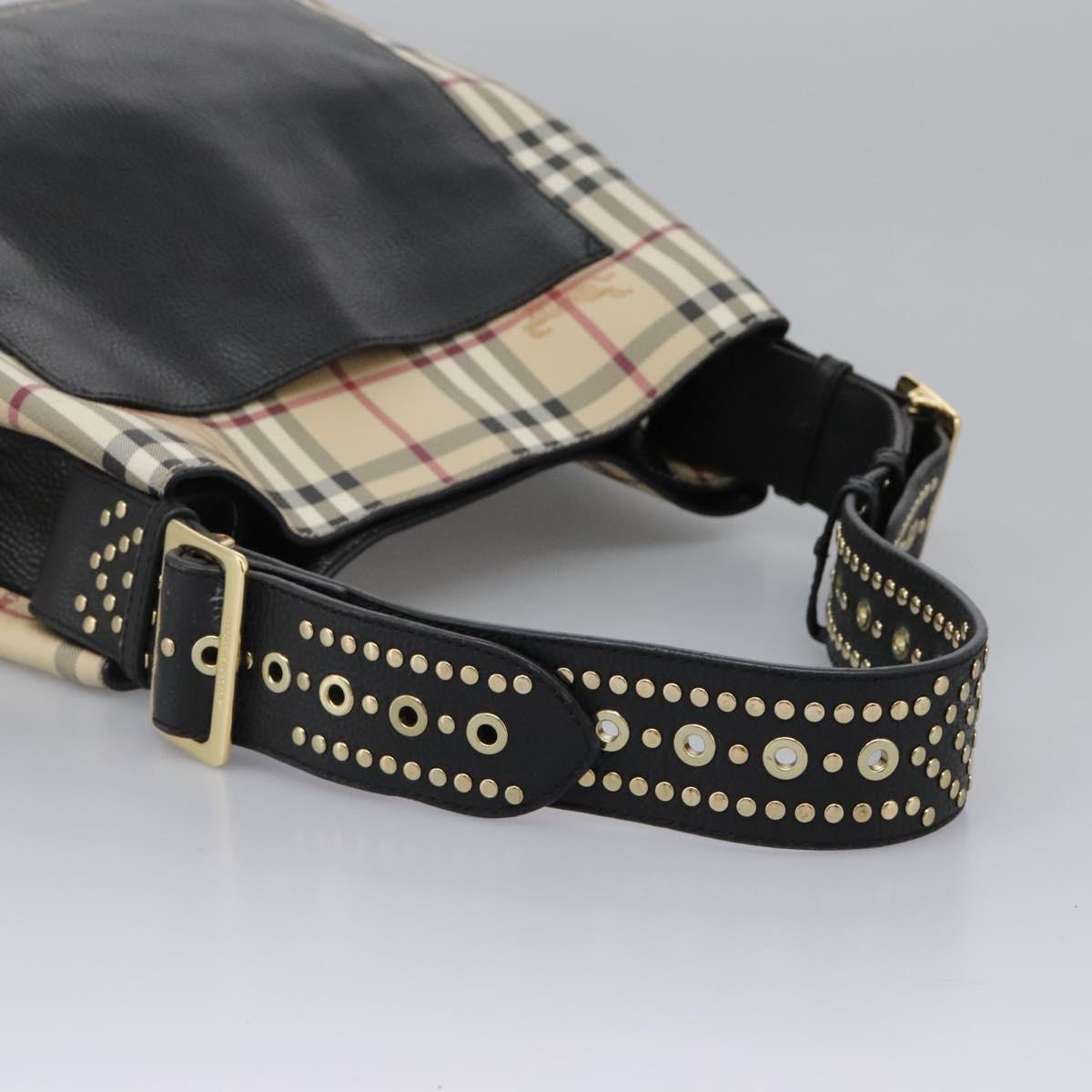Burberry Nova Check Canvas Shoulder Bag (Pre-Owned)