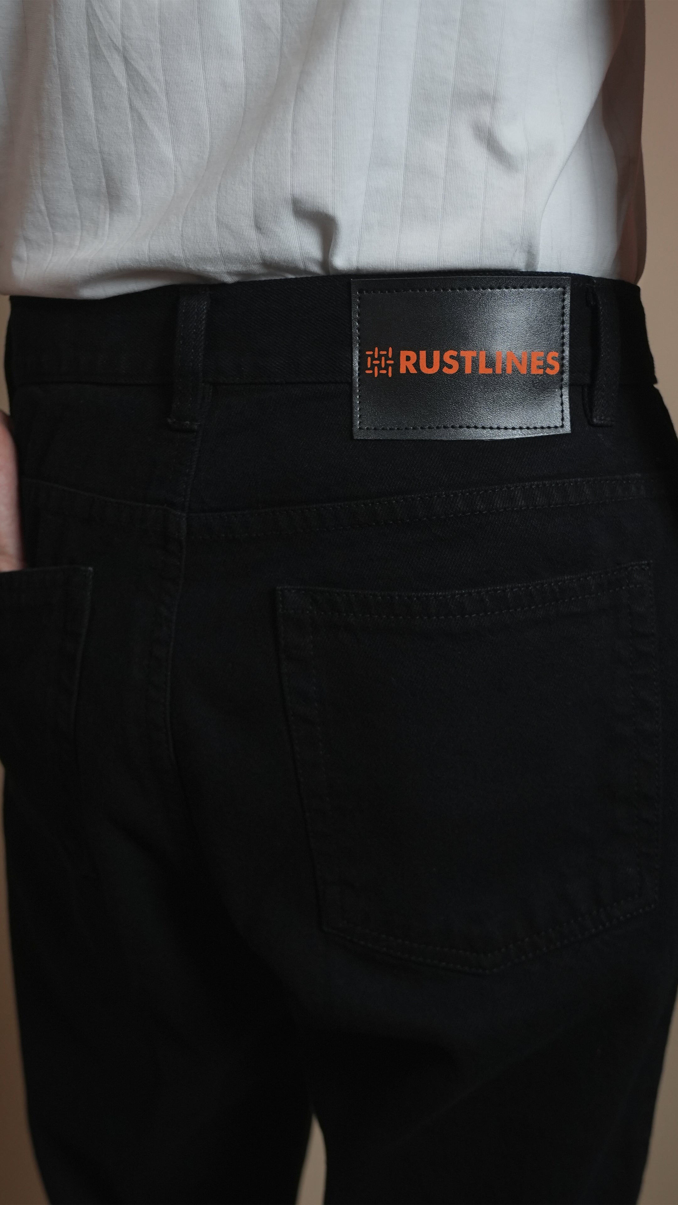 CLASSIC BLACK DENIM MEN'S JEANS