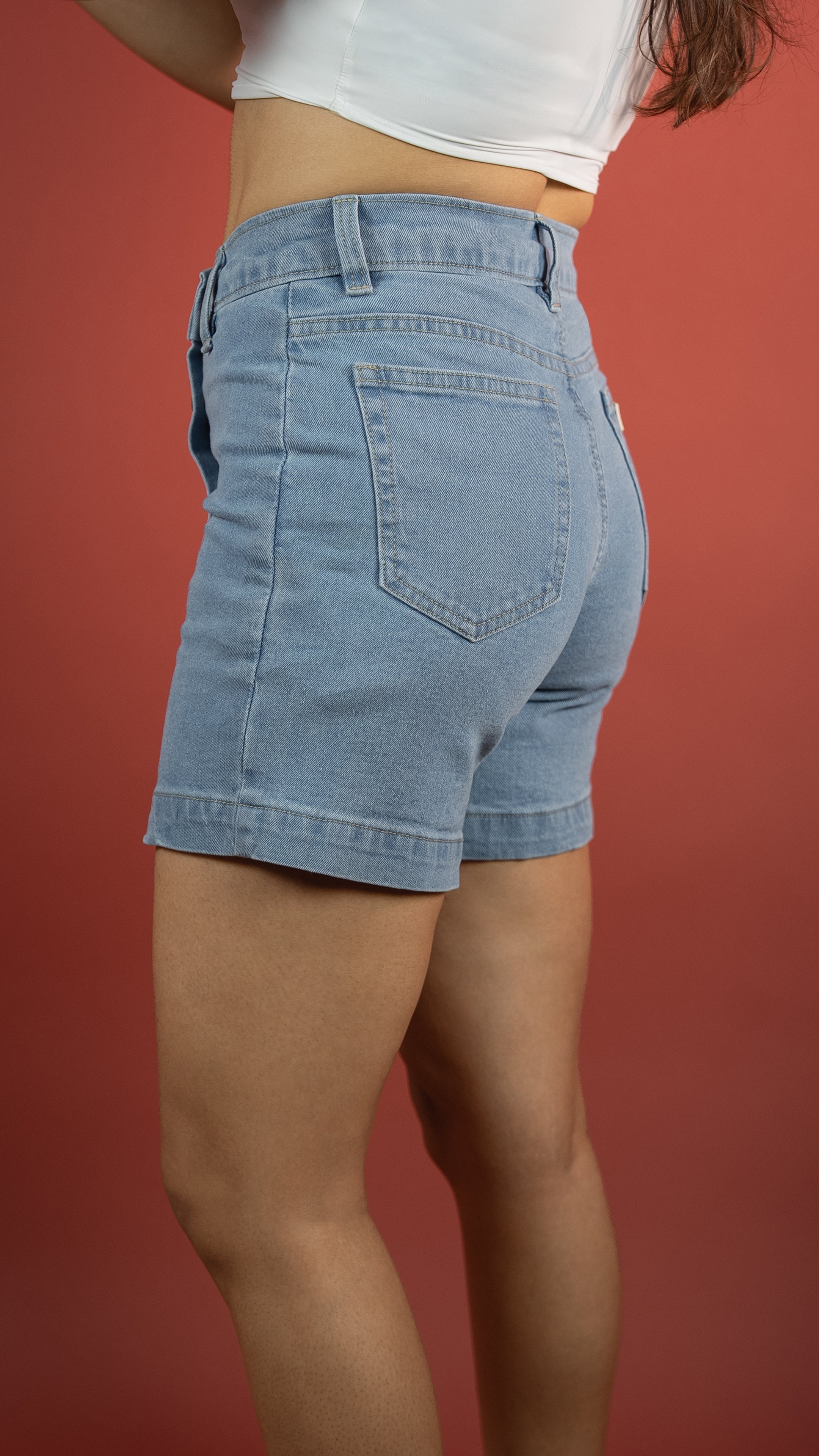 BLUE DENIM WOMEN'S SKORT