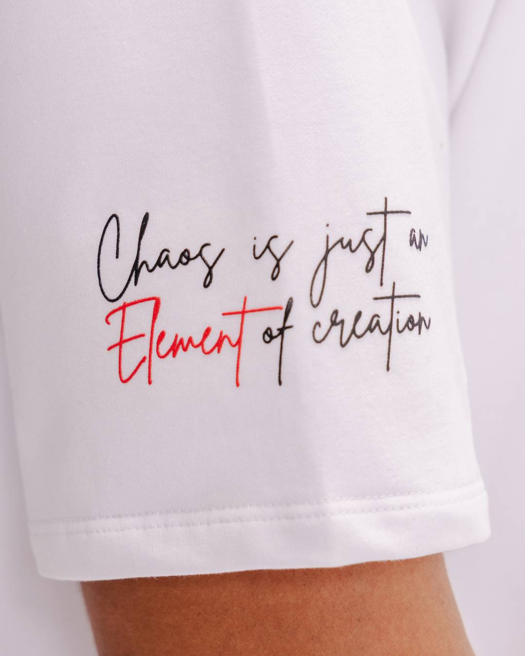 Element - White- Evrhood oversized basic t-shirt
